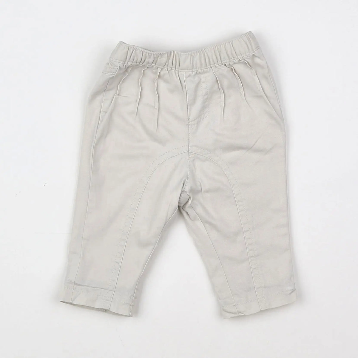Vertbaudet - pantalon beige - 3 mois