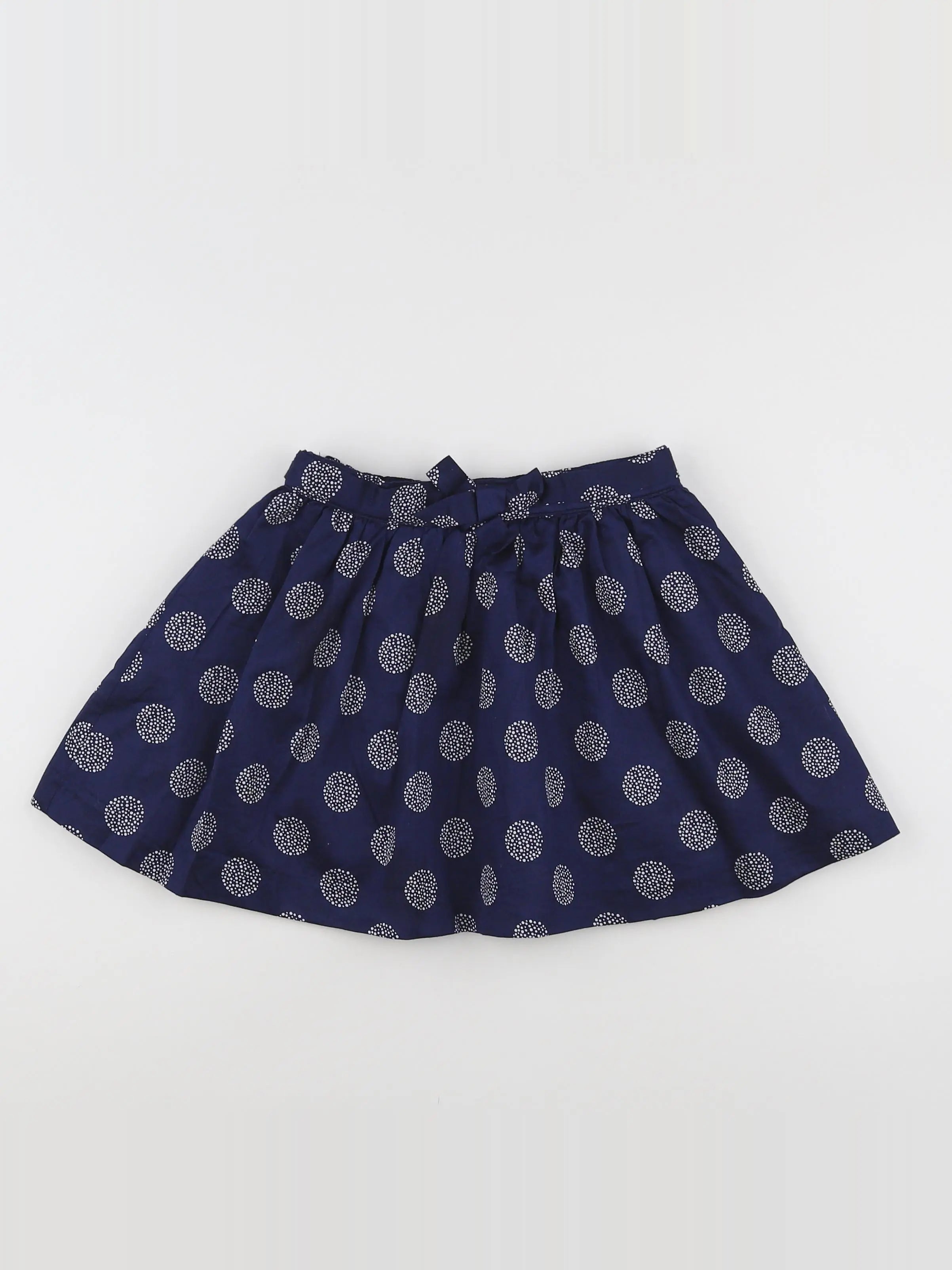 Vertbaudet - jupe blanc, bleu - 5 ans