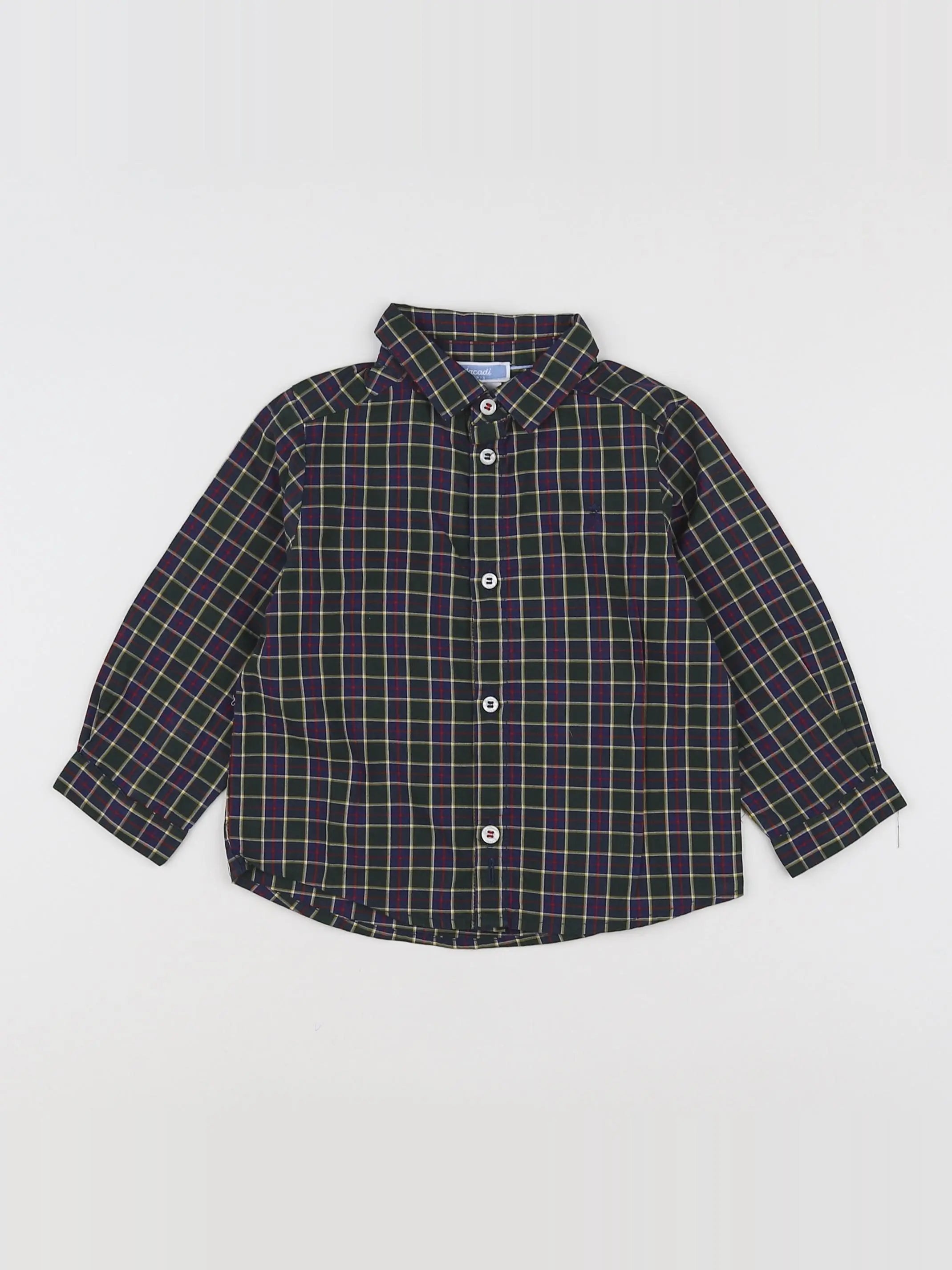 Jacadi - chemise vert - 12 mois