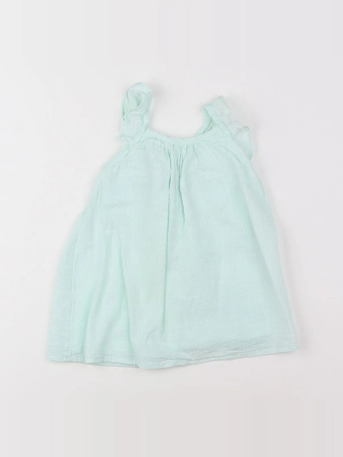 Tape à l'oeil - robe vert - 9 mois