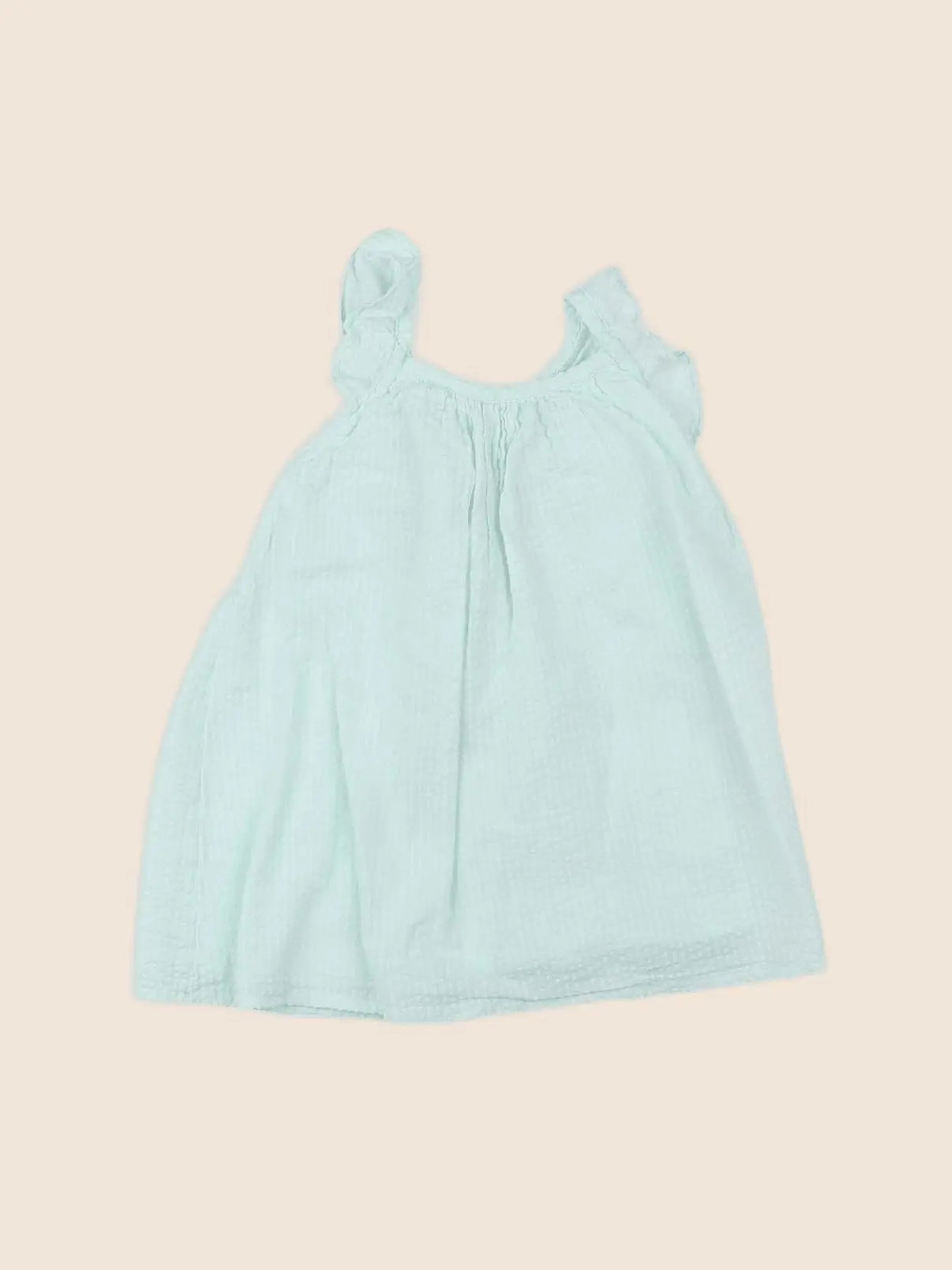 Tape à l'oeil - robe vert - 9 mois