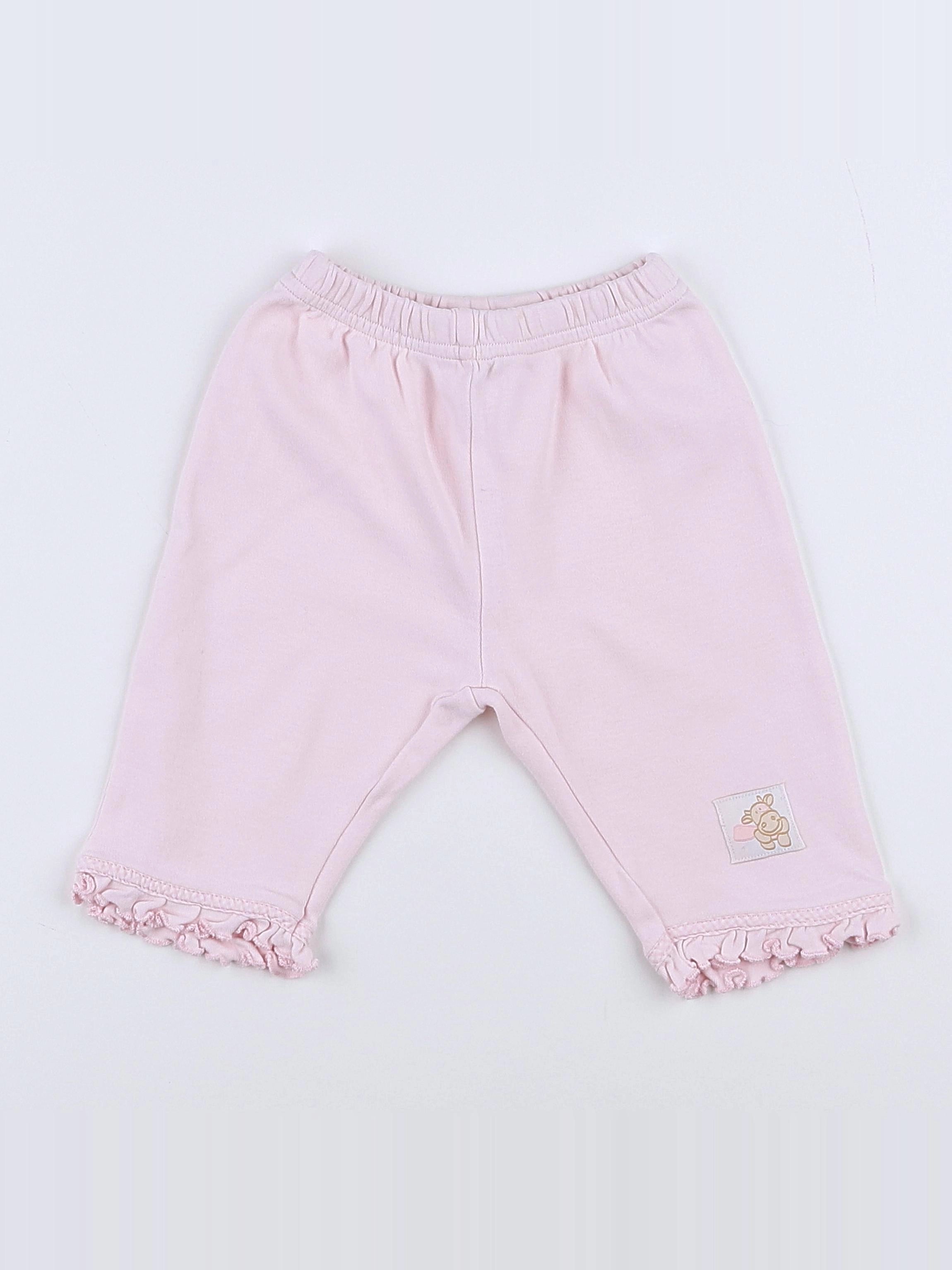 Noukie's - pyjama coton rose - 3 mois