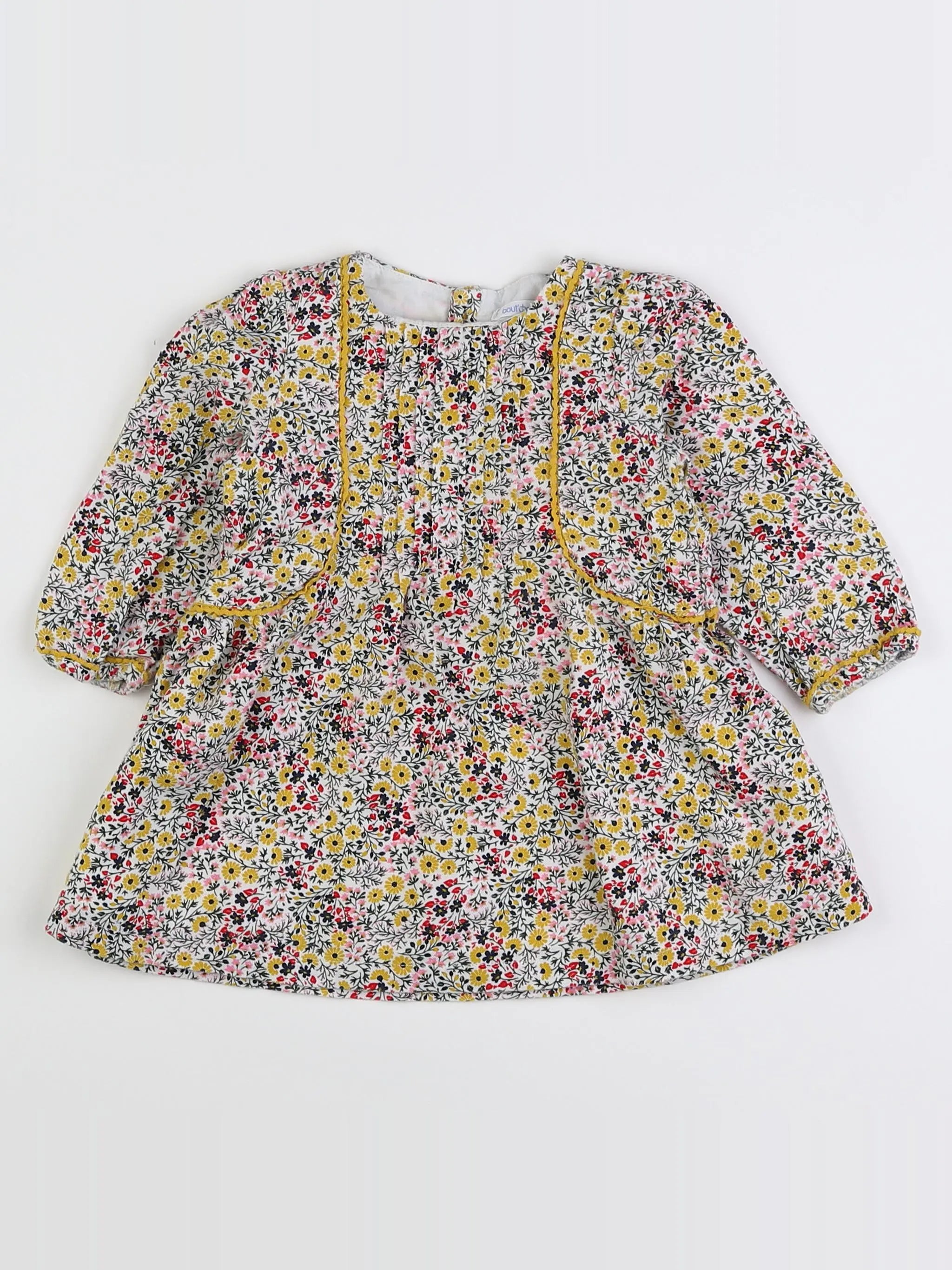 Boutchou - robe multicolore - 9 mois