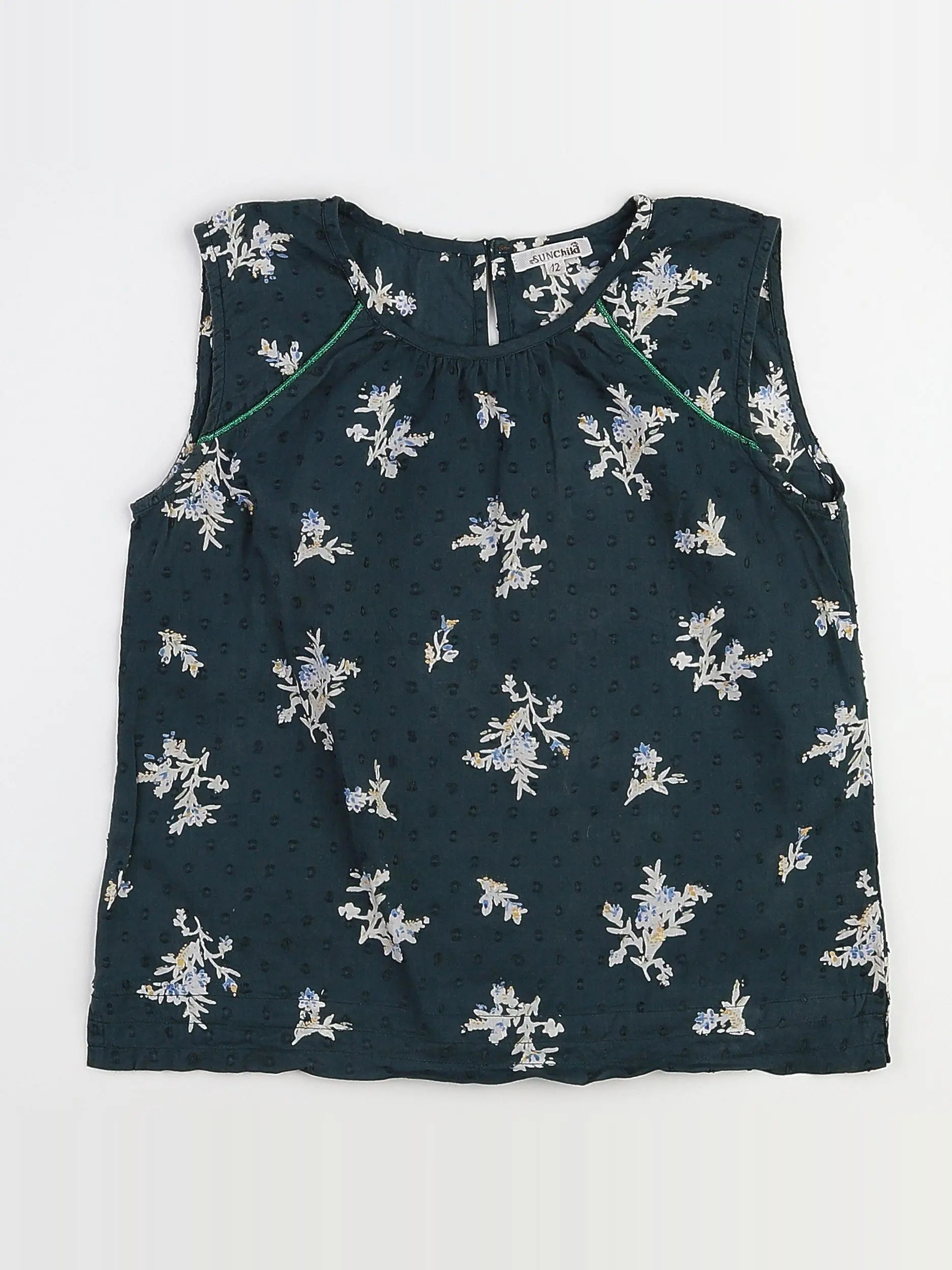 Sunchild - blouse vert - 12 ans