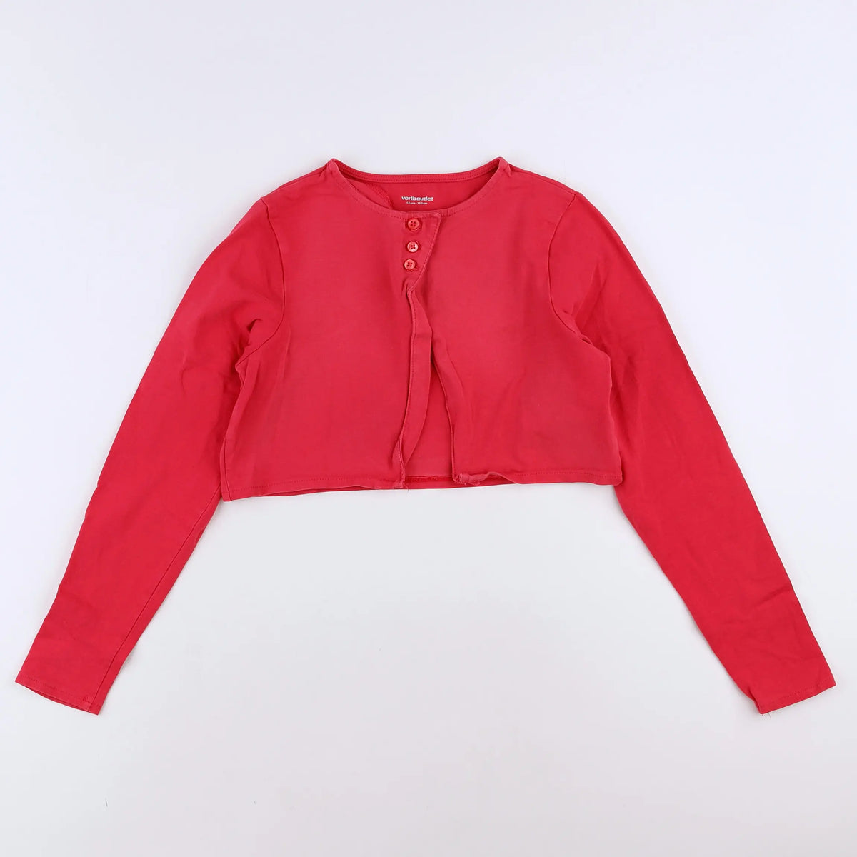 Vertbaudet - gilet rose - 12 ans