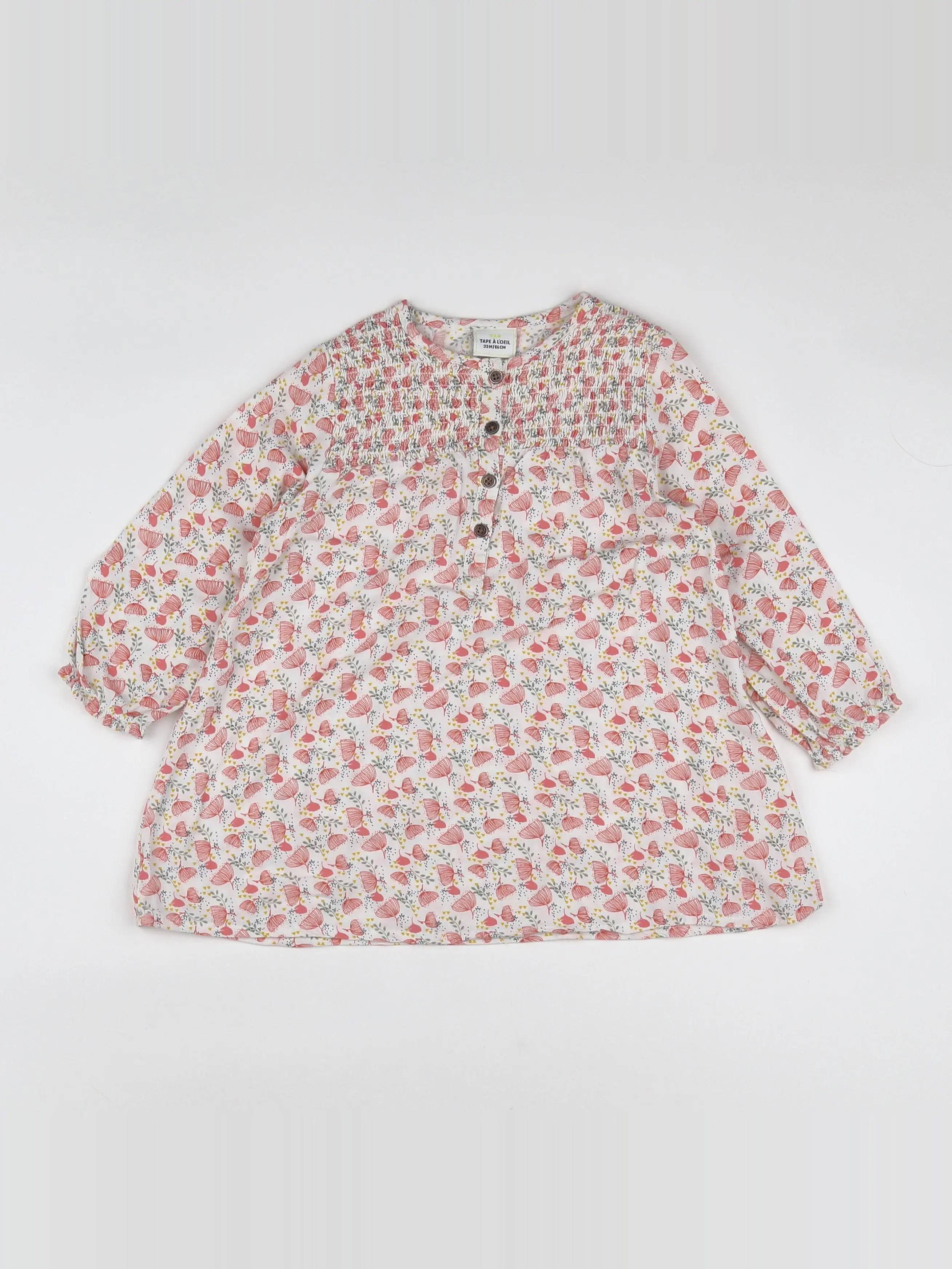 Tape à l'oeil - robe multicolore - 2 ans
