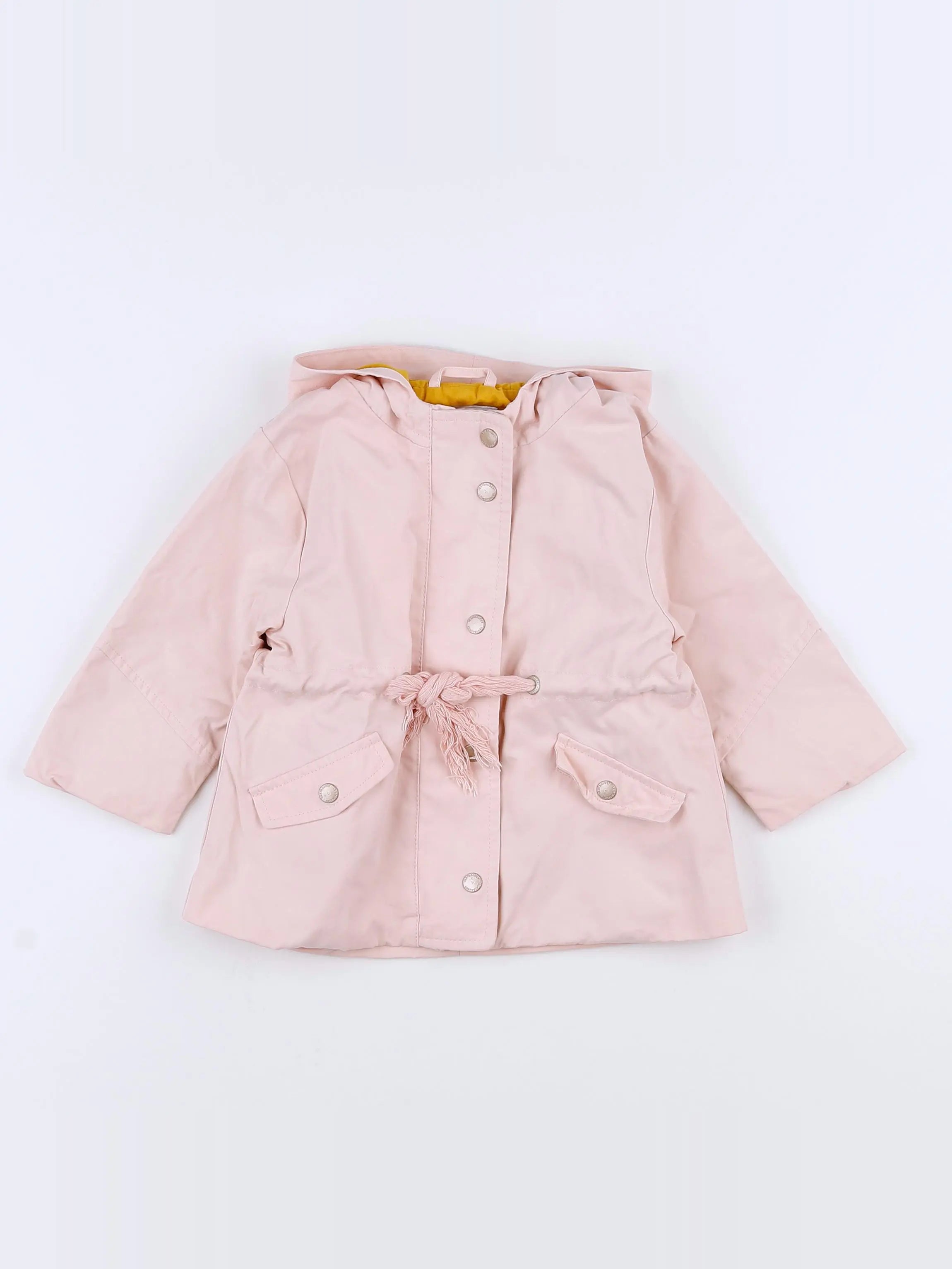 Vertbaudet - parka rose - 12 mois