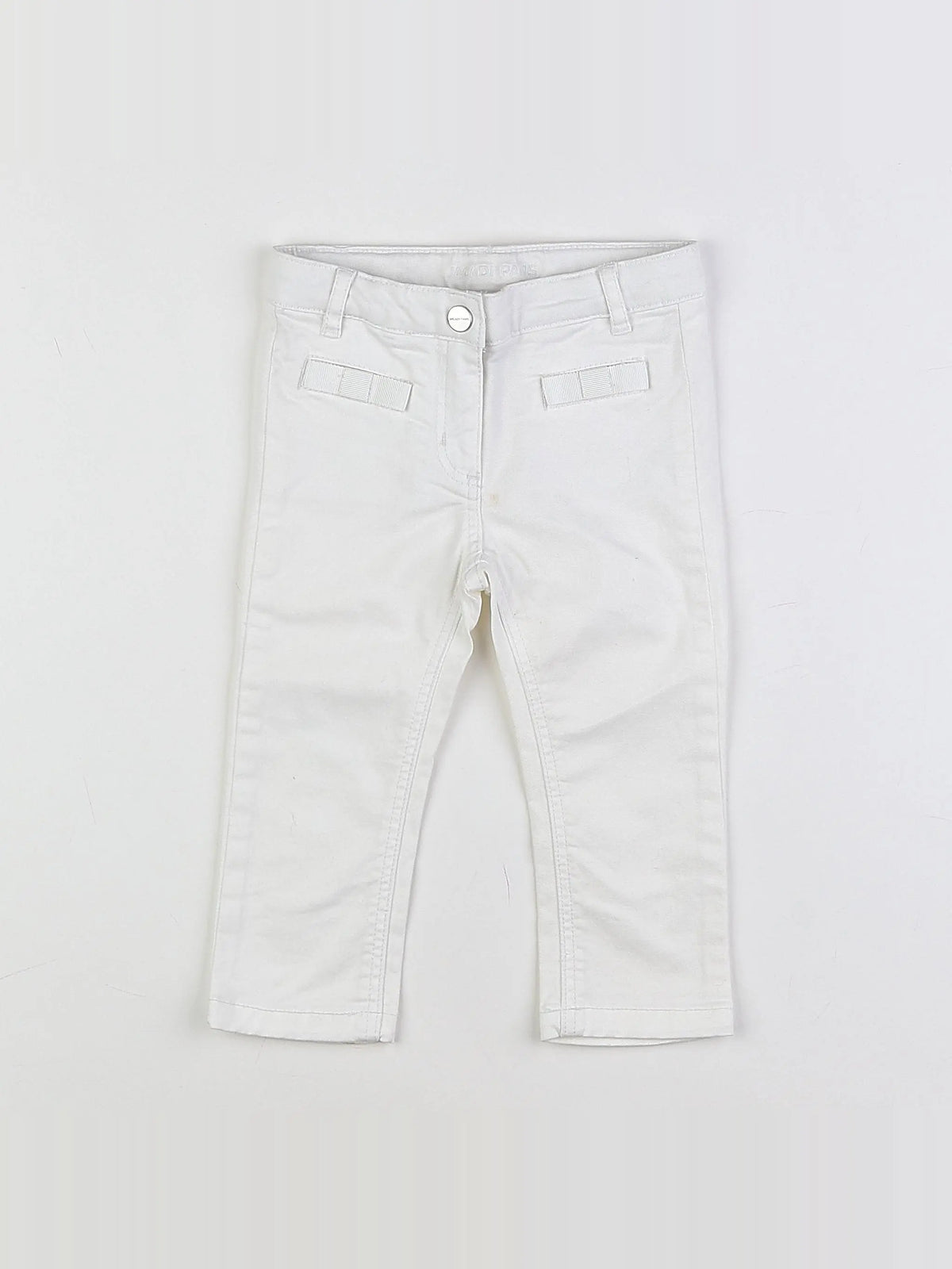 Jacadi - pantalon blanc - 18 mois