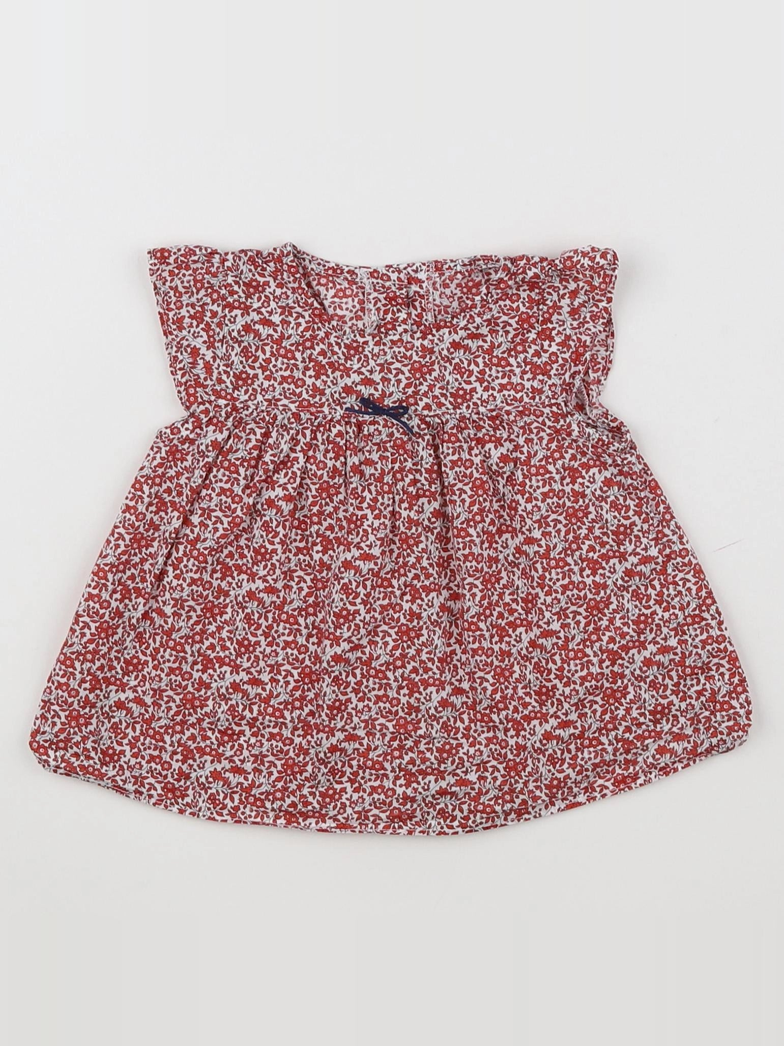 Absorba - blouse rouge - 9 mois