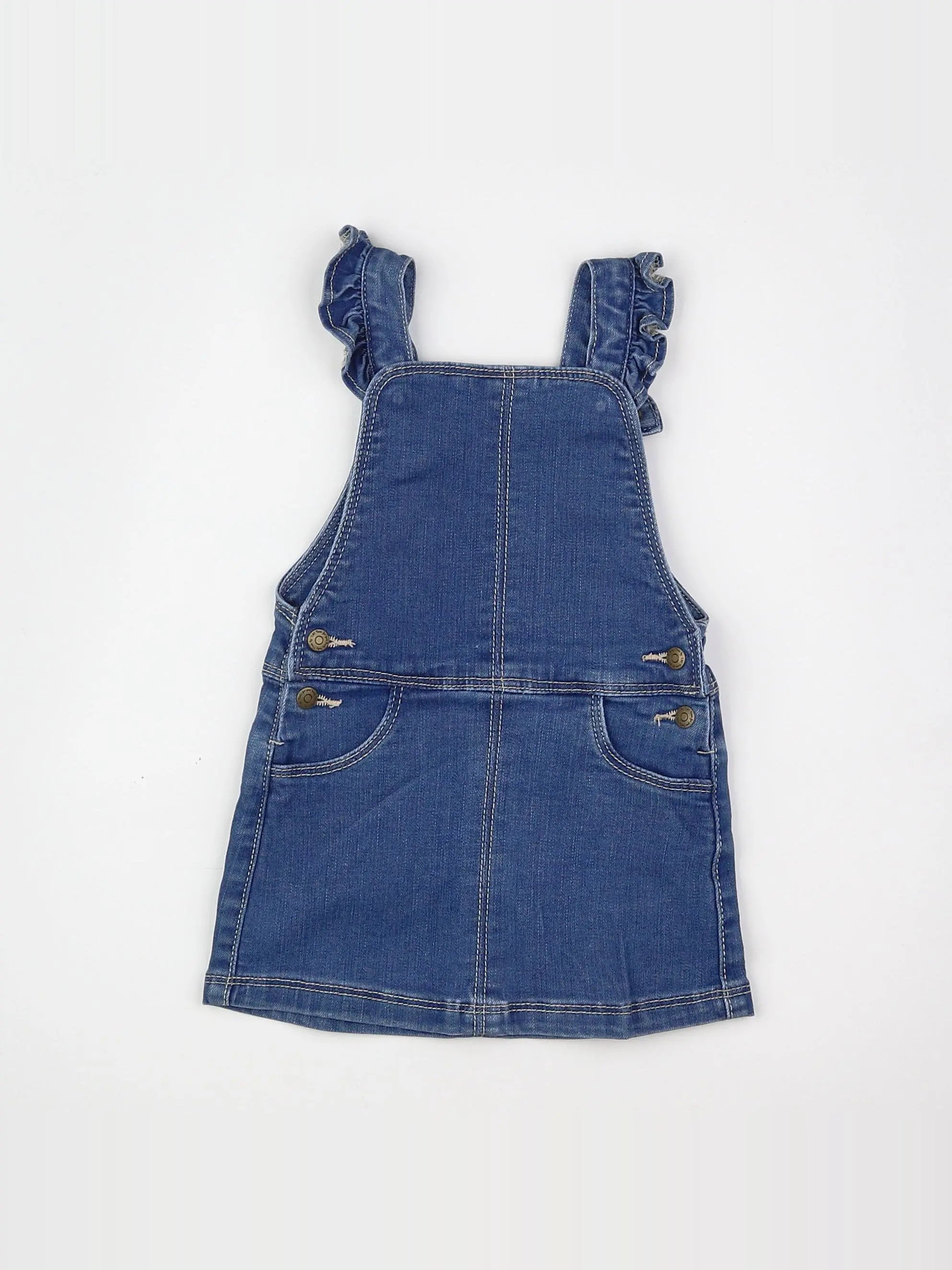 Tape à l'oeil - robe bleu - 12 mois