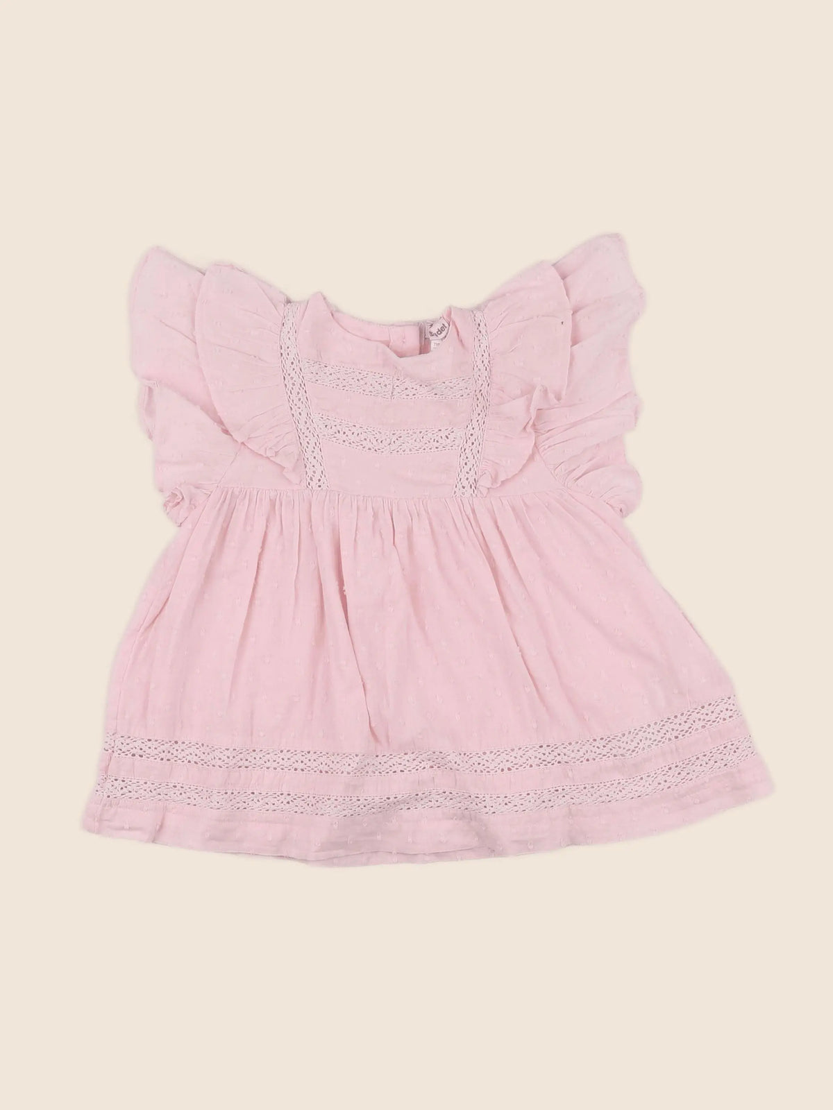 Vertbaudet - blouse rose - 9 mois