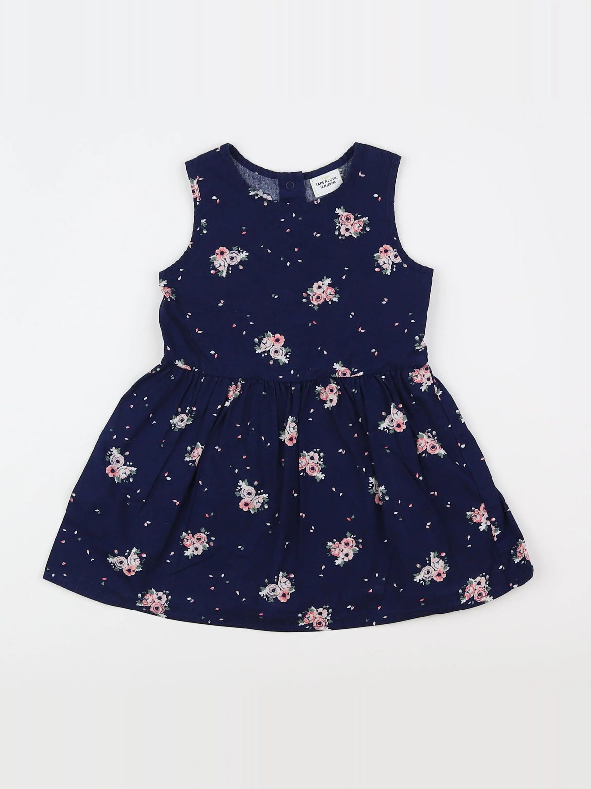 Tape à l'oeil - robe bleu - 18 mois