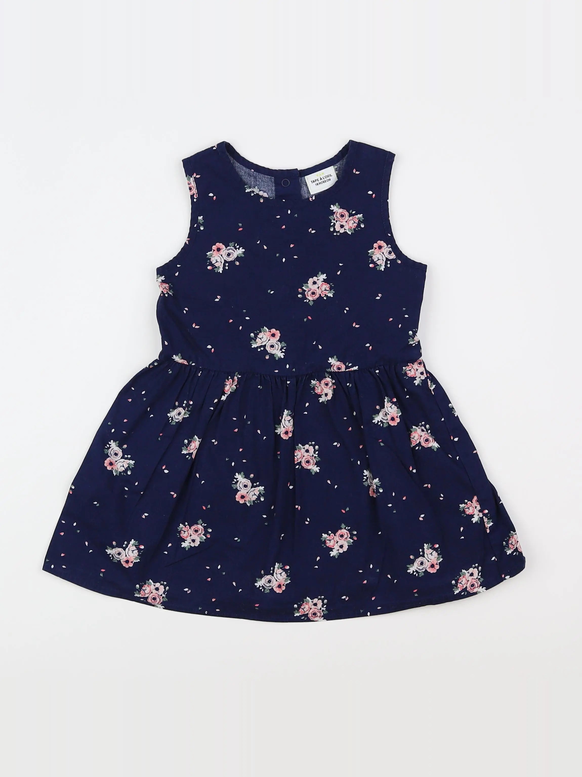 Tape à l'oeil - robe bleu - 18 mois