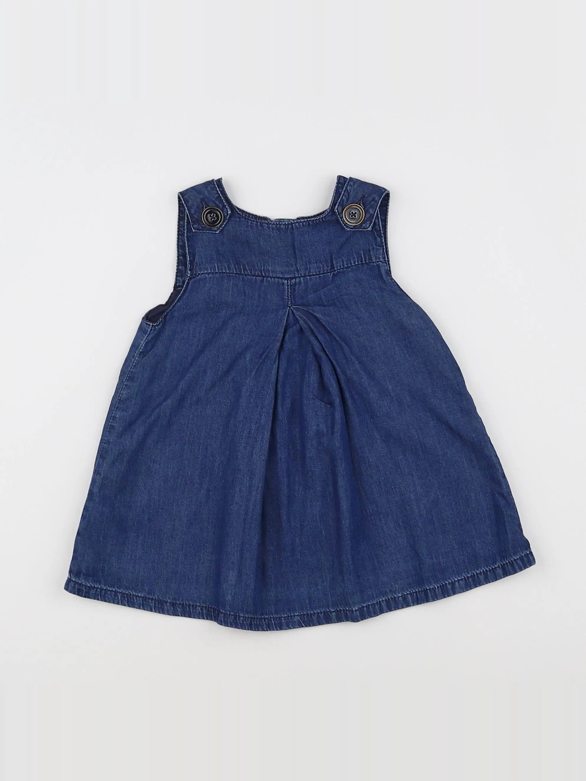 GAP - robe bleu - 6/12 mois