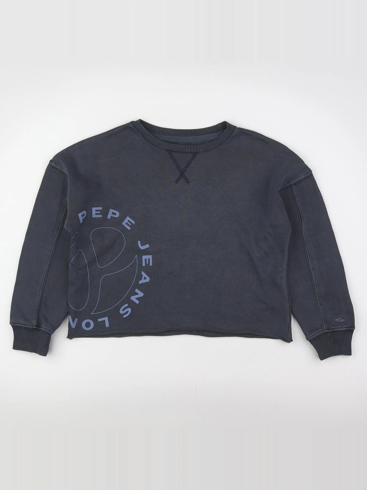 Pepe Jeans - sweat gris - 8 ans