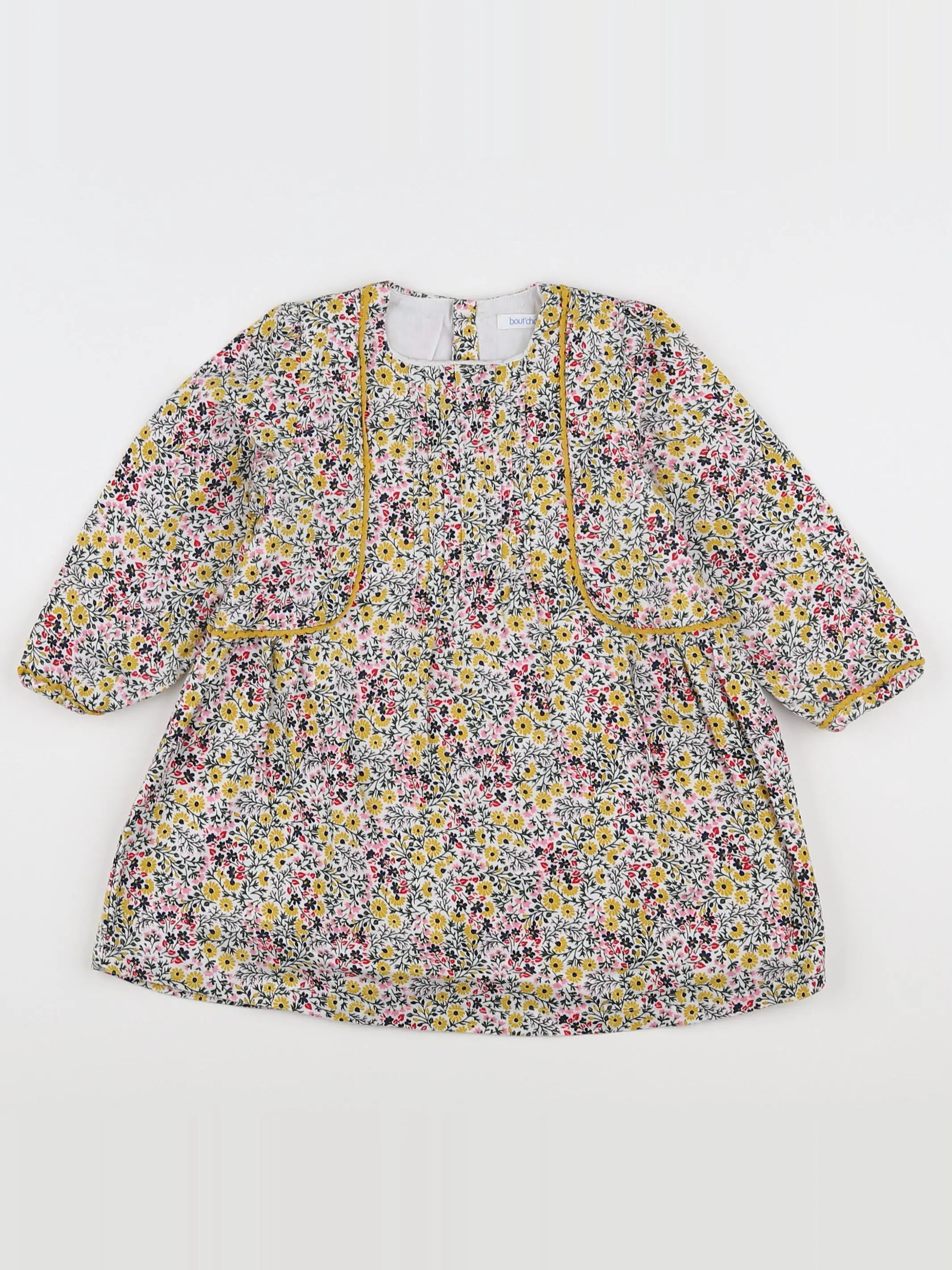 Boutchou - robe multicolore - 12 mois