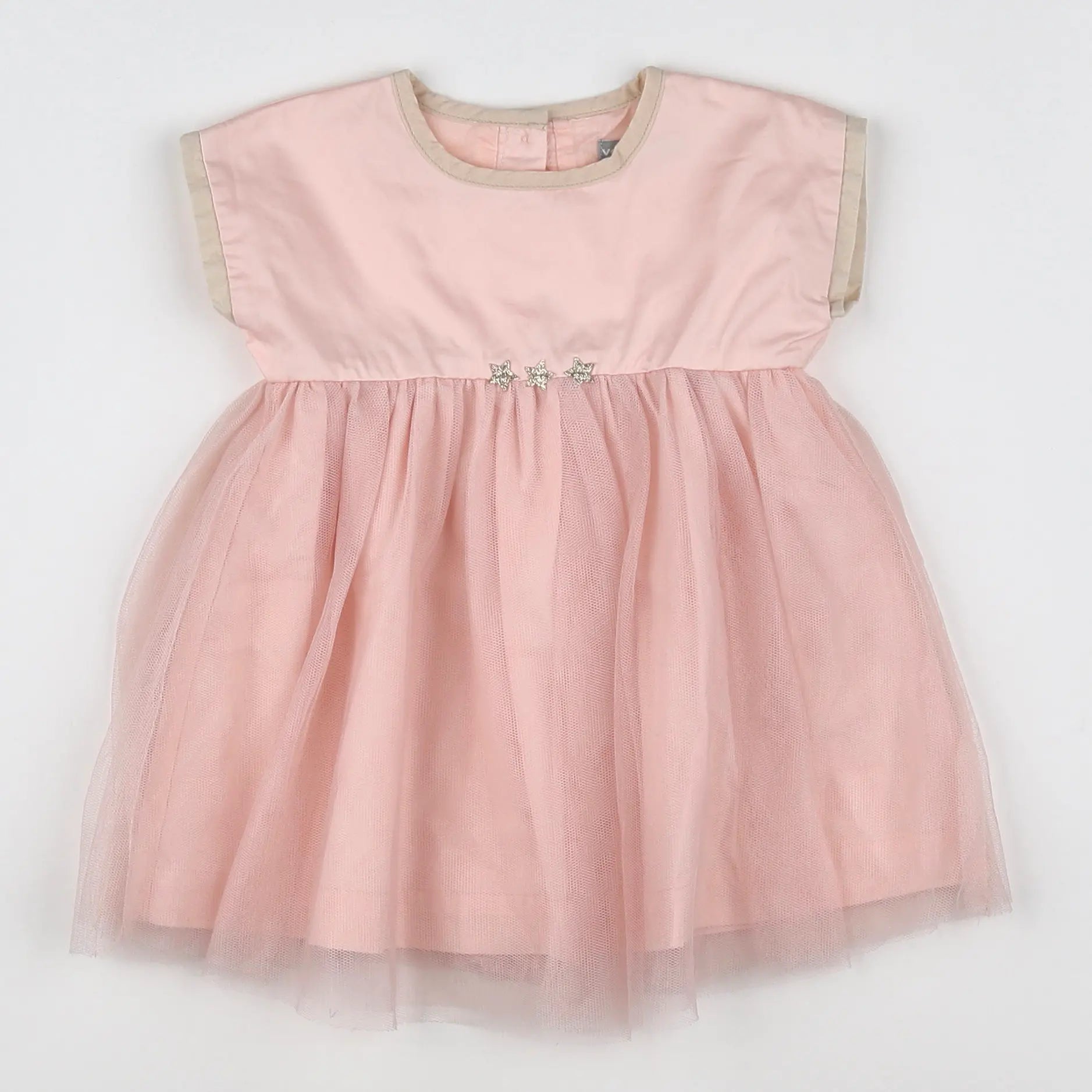 Vertbaudet - robe rose - 6 mois
