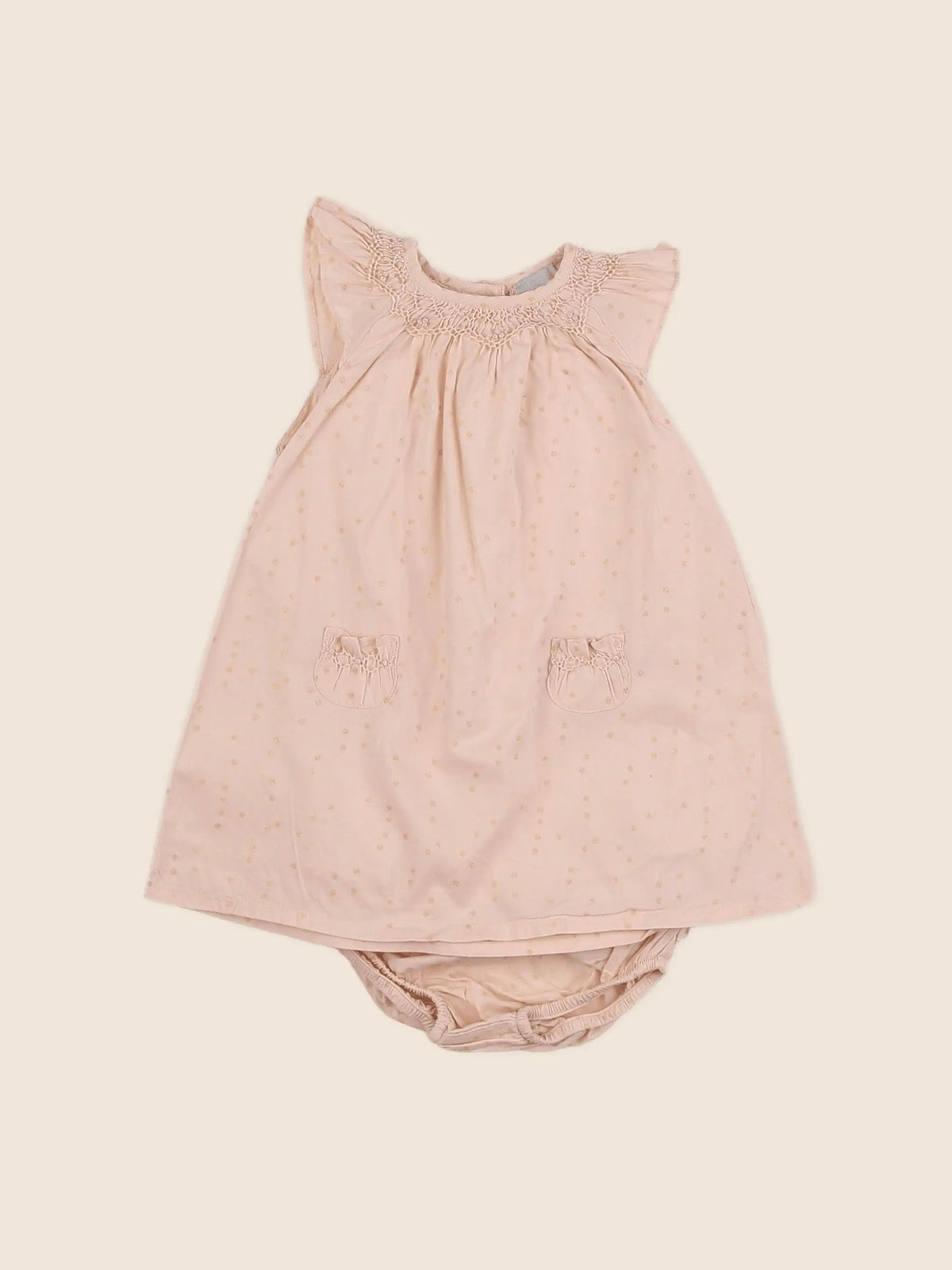 Cyrillus - robe rose - 3 mois