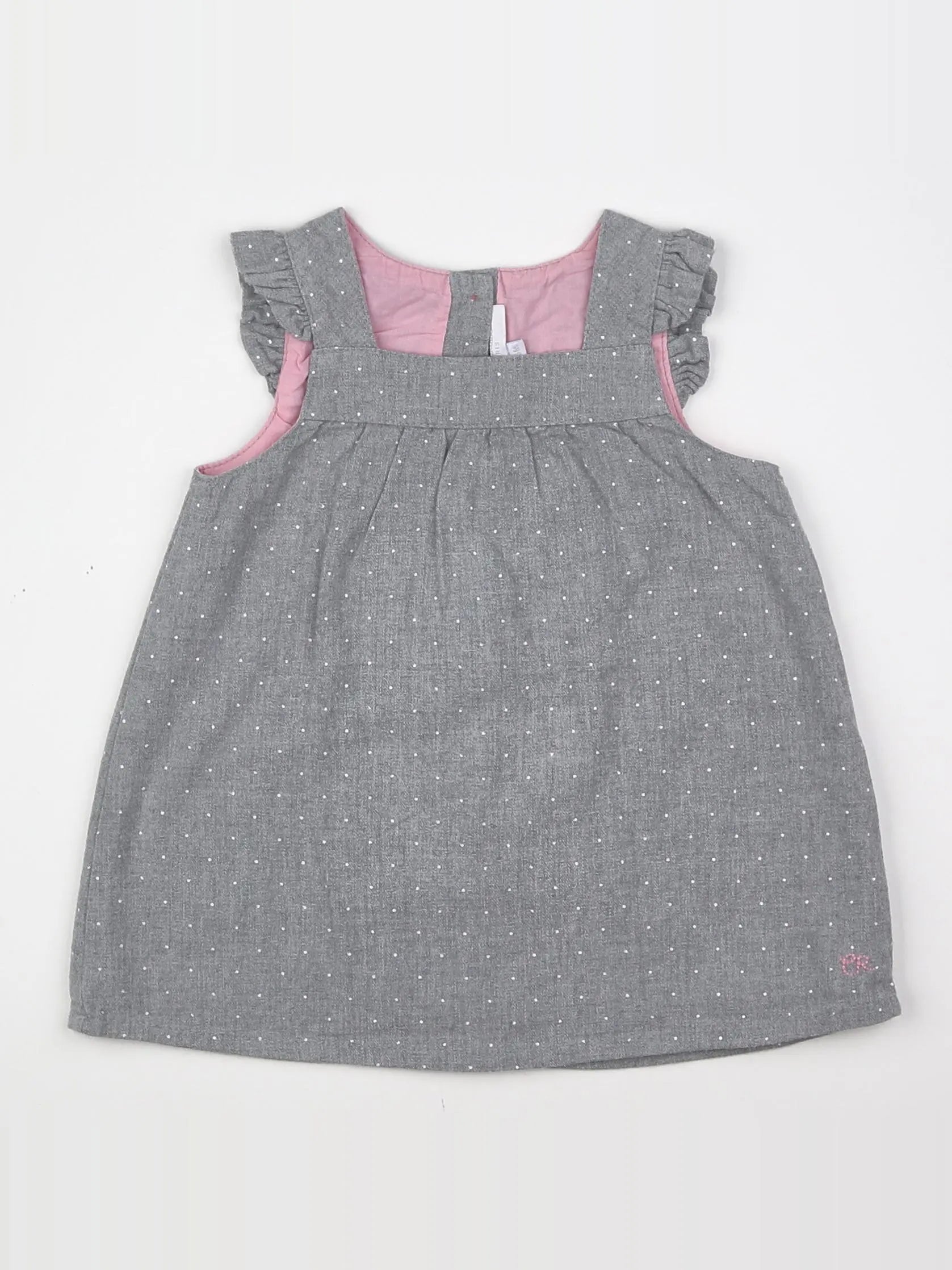 Cadet Rousselle - robe gris - 6 mois