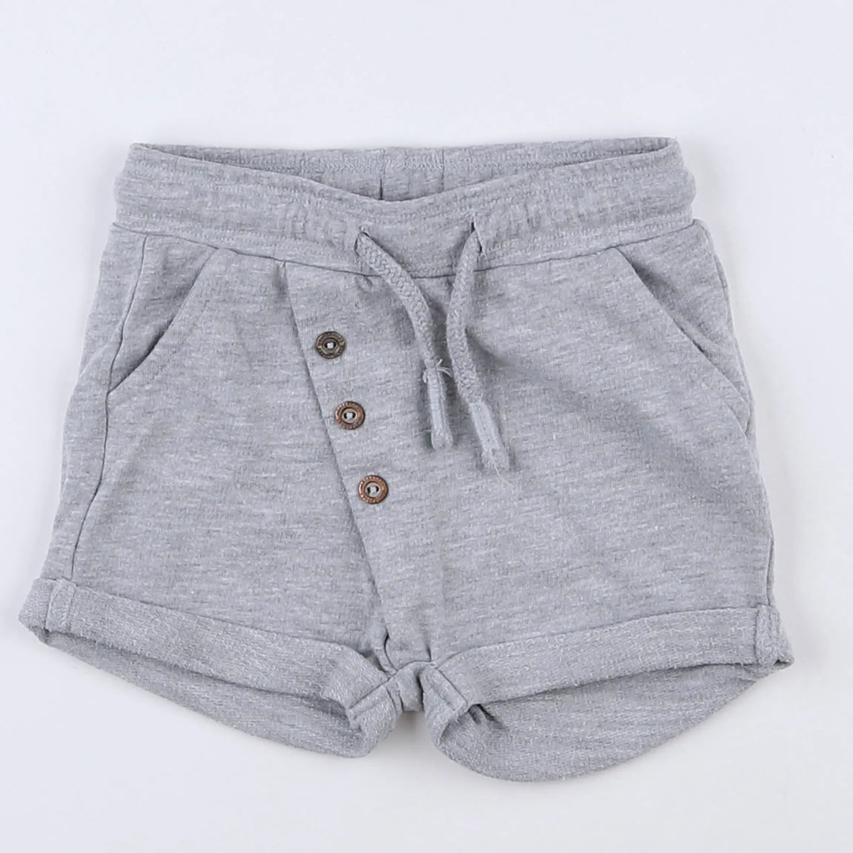 Vertbaudet - short gris - 12 mois