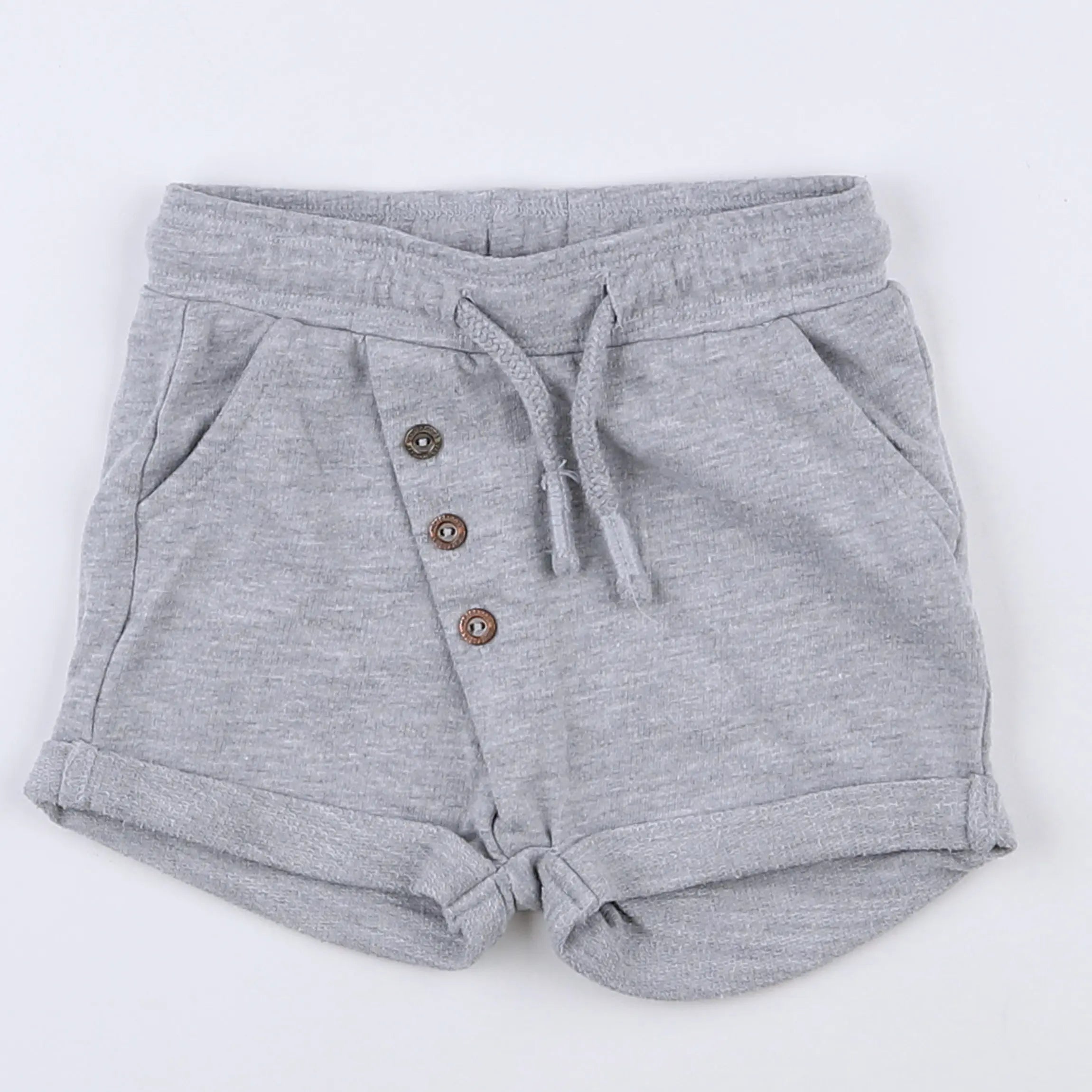 Vertbaudet - short gris - 12 mois