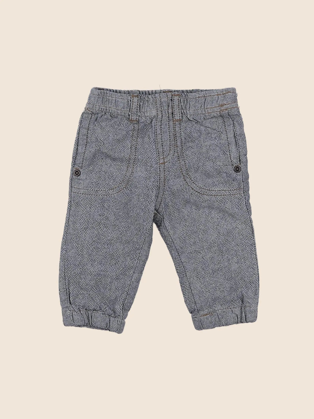 Vertbaudet - pantalon bleu - 3 mois