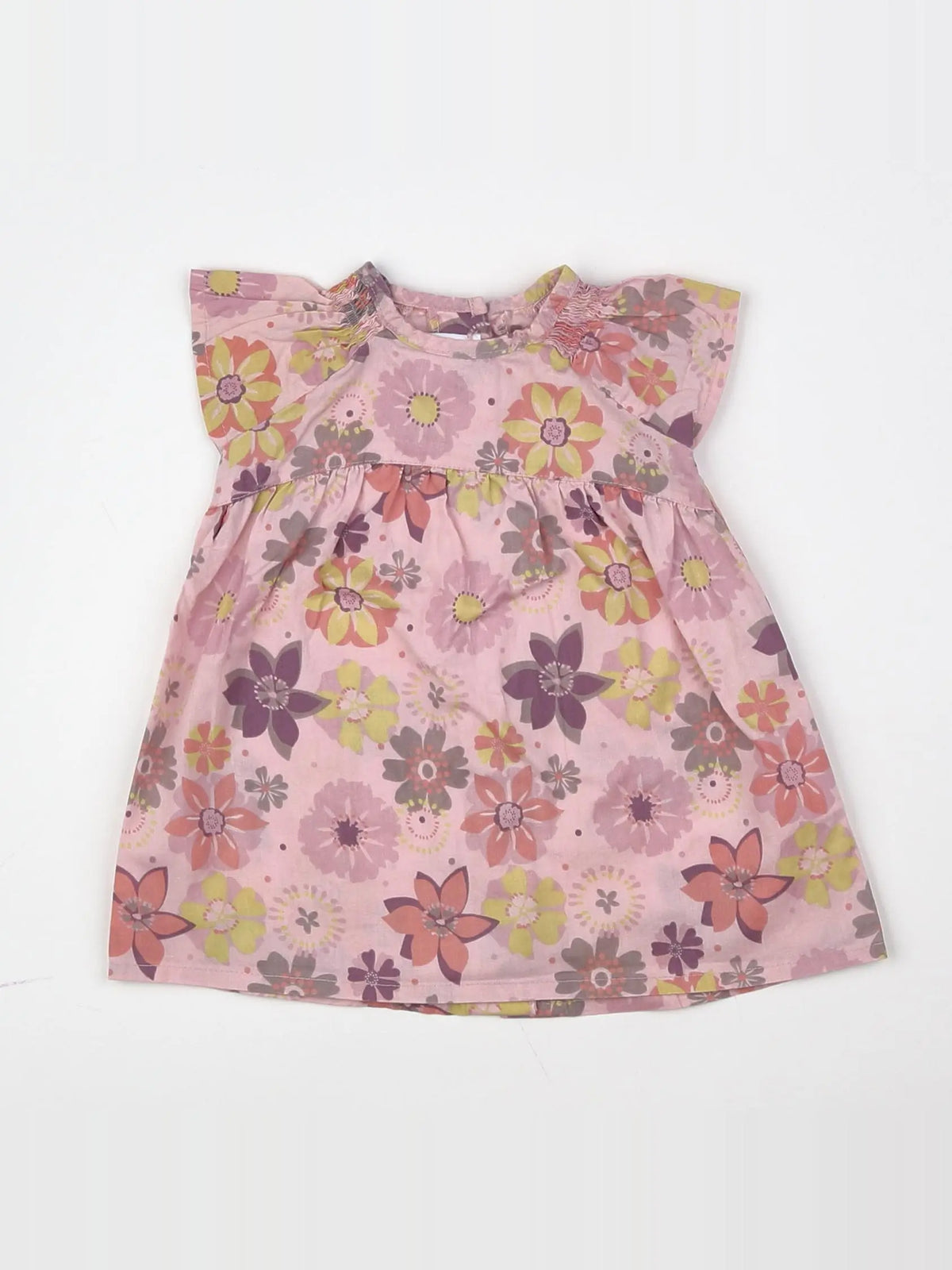 Vertbaudet - blouse rose - 3 mois