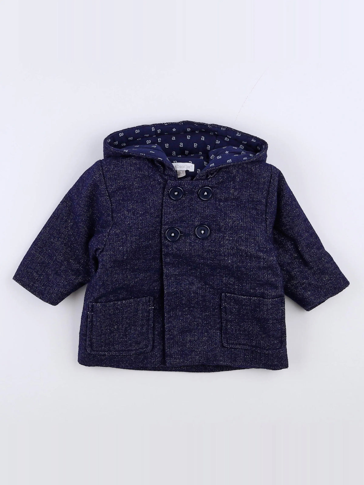 Absorba - manteau bleu - 3 mois