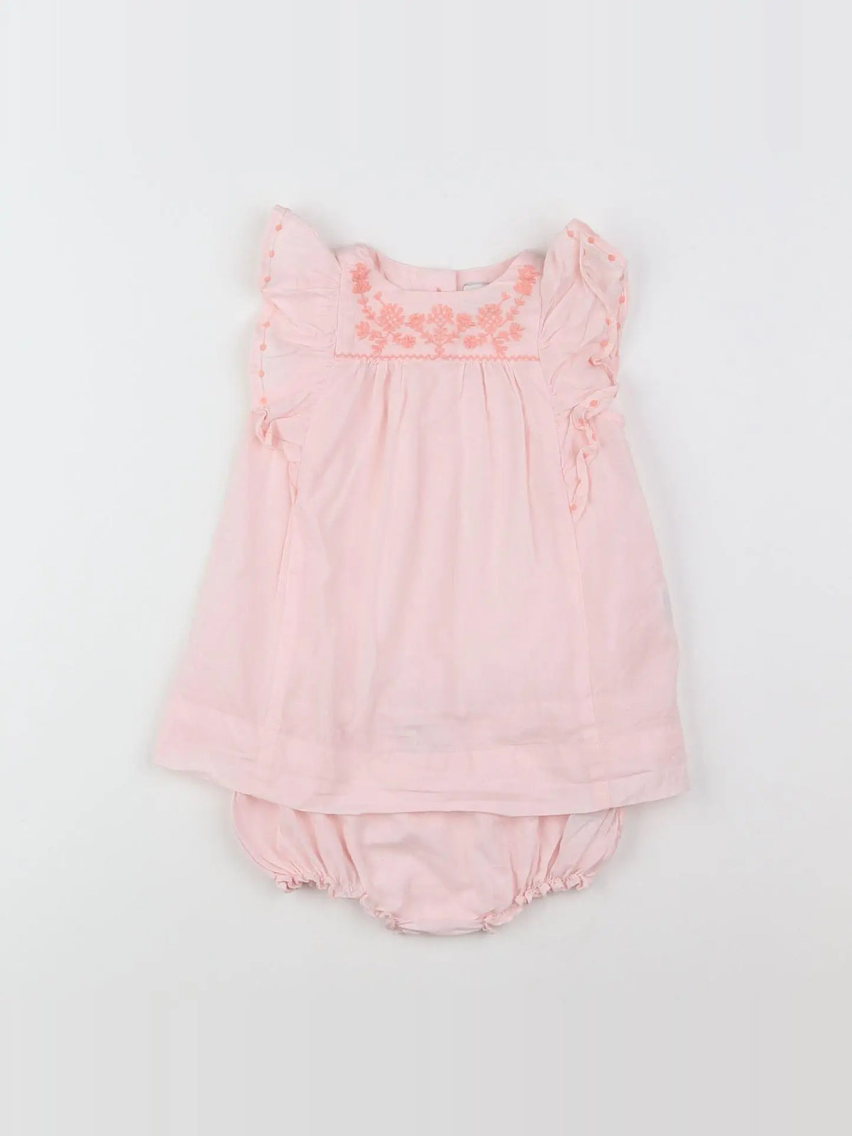 Cyrillus - robe rose - 3 mois