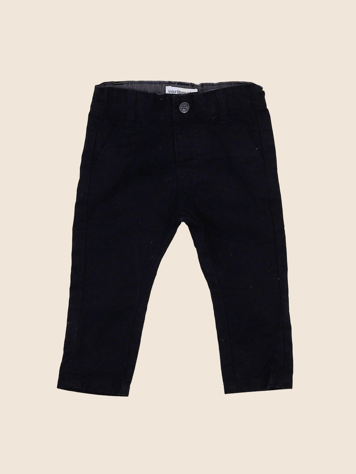 Vertbaudet - pantalon noir - 3 mois