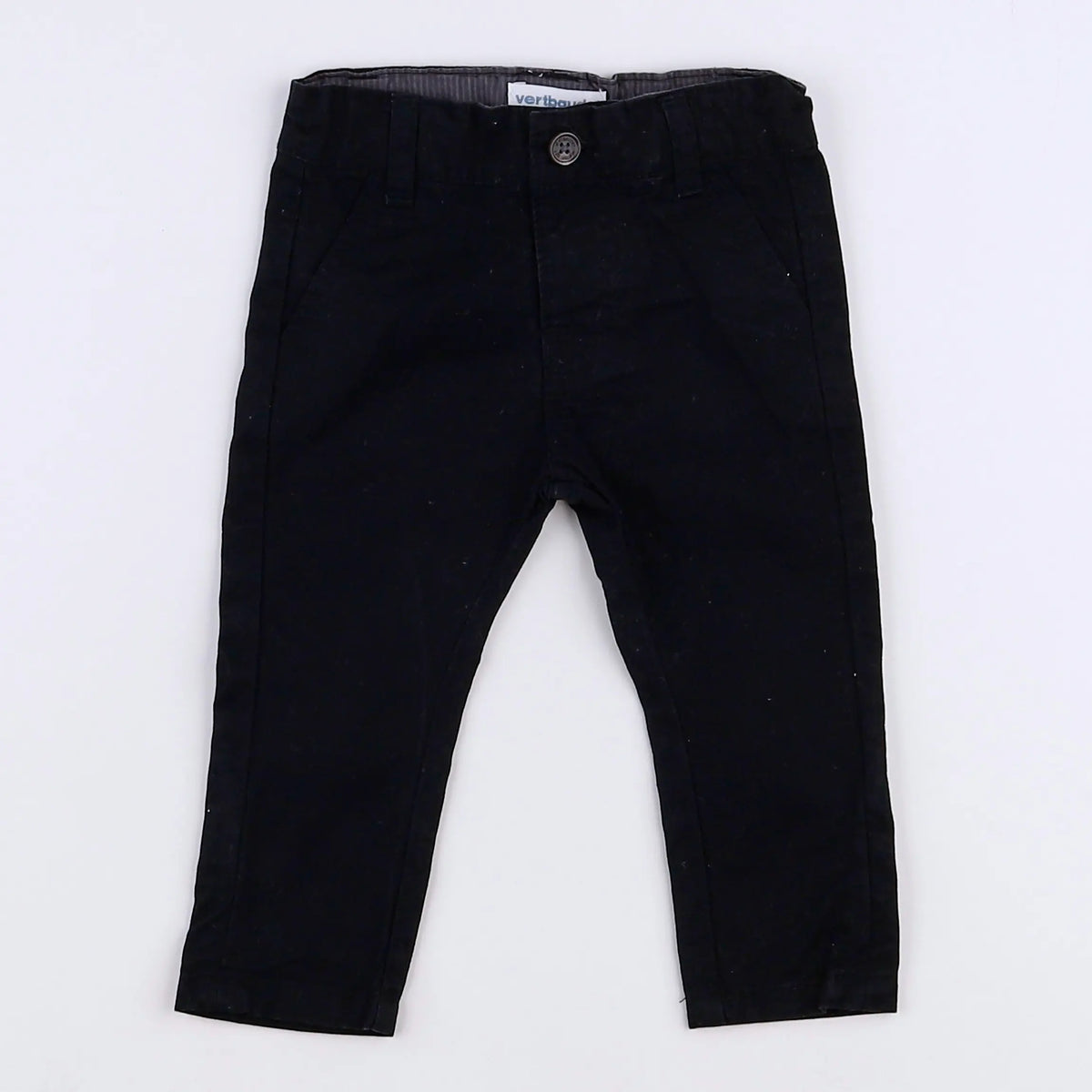 Vertbaudet - pantalon noir - 3 mois