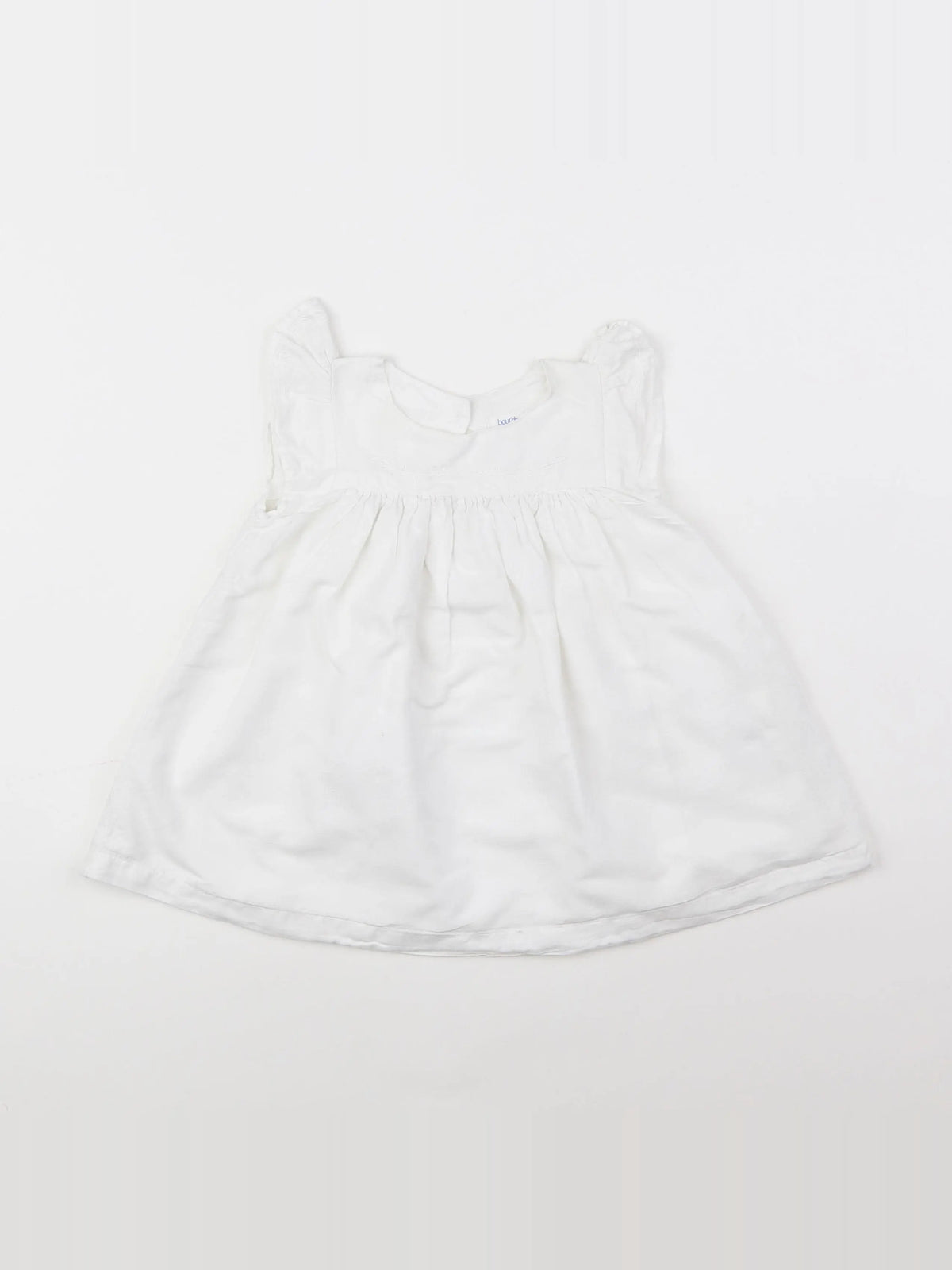 Boutchou - robe blanc - 12 mois