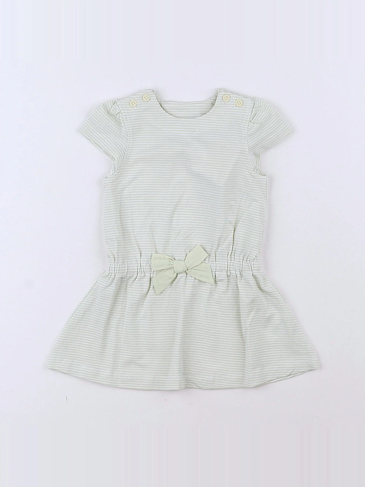 Natalys - robe vert - 12 mois