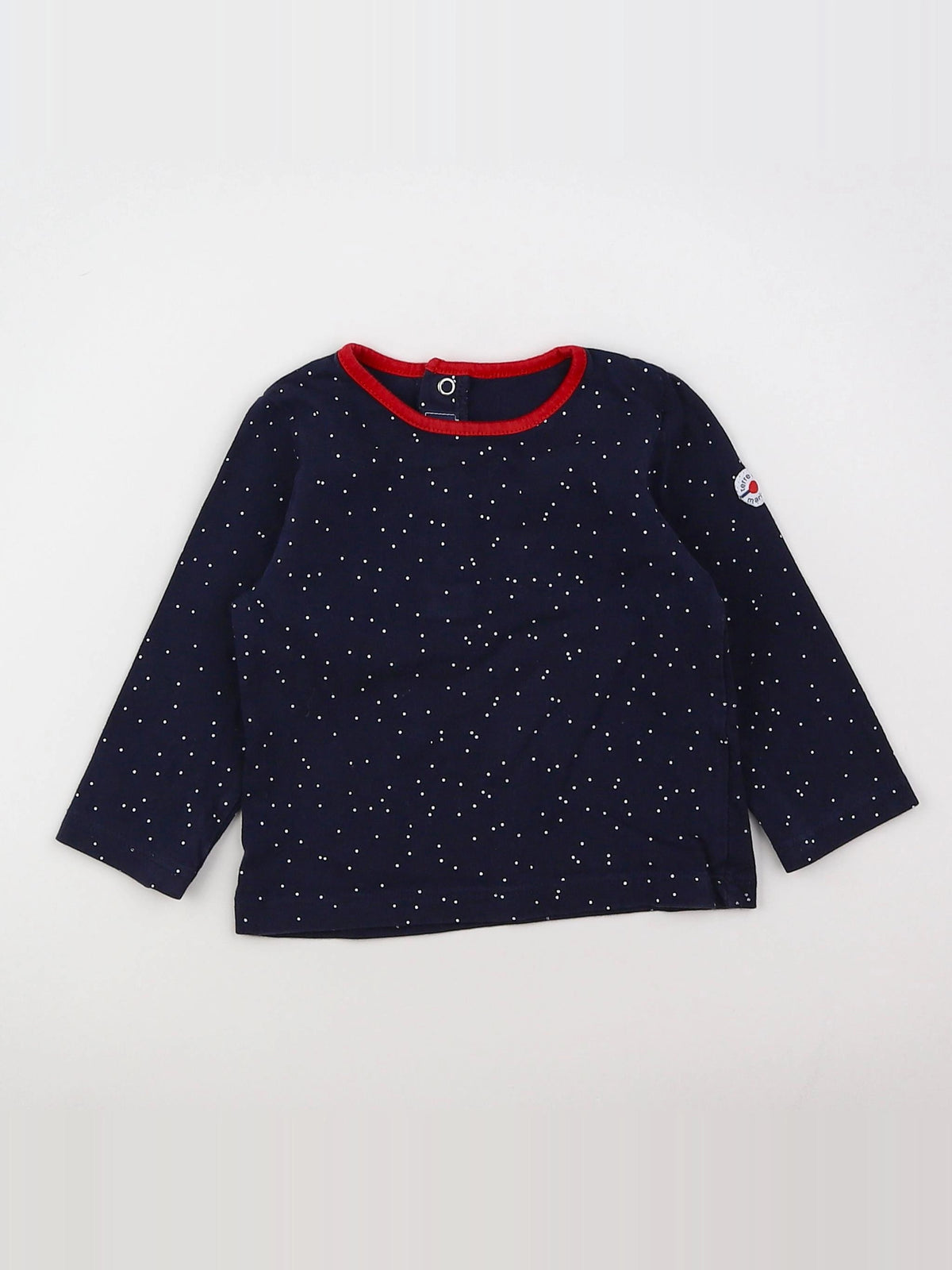 Terre de marins - tee-shirt bleu - 12 mois