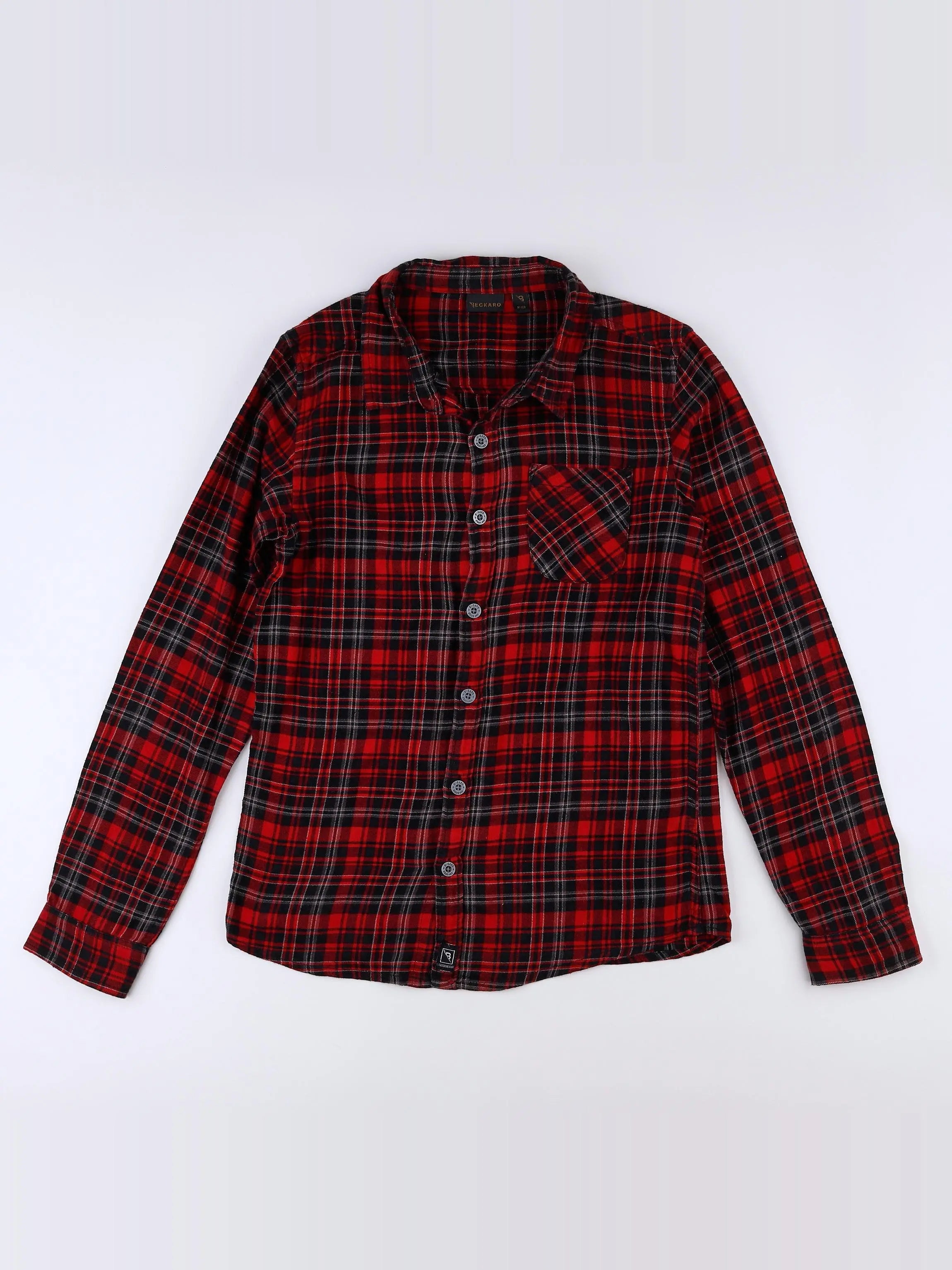 Beckaro - chemise rouge - 16 ans