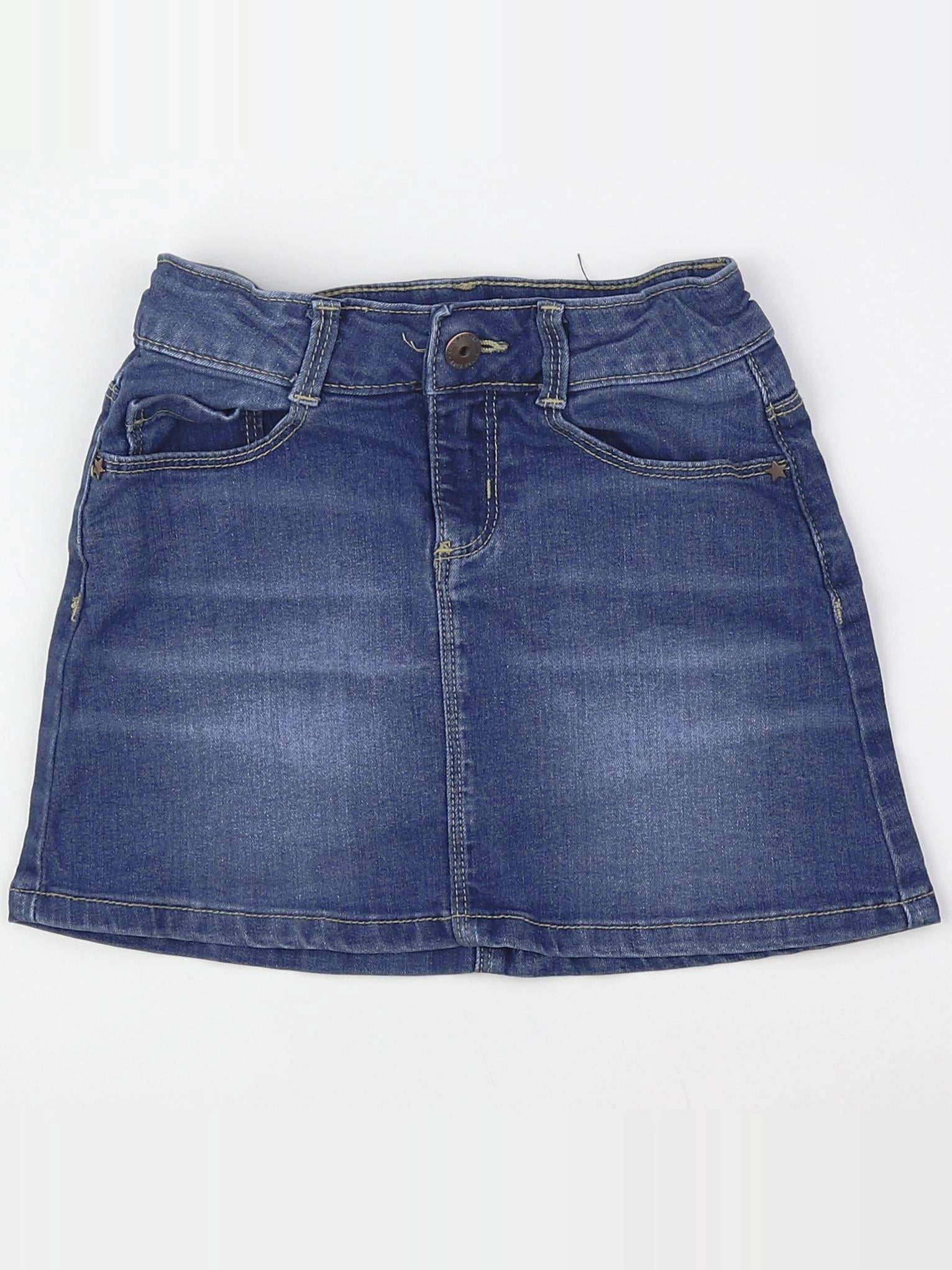 Vertbaudet - jupe bleu - 8 ans