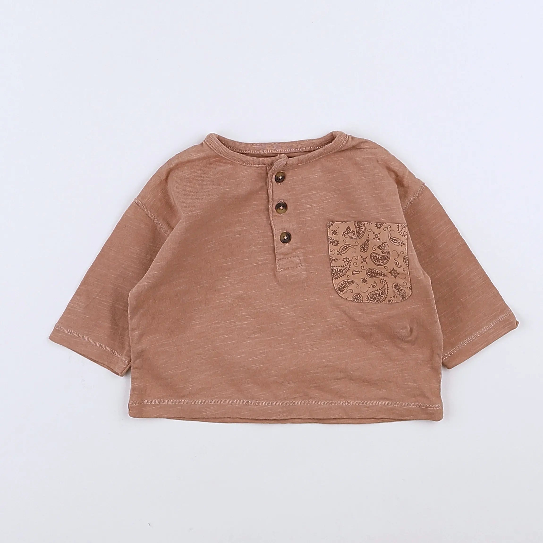 Vertbaudet - tee-shirt rose - 3 mois