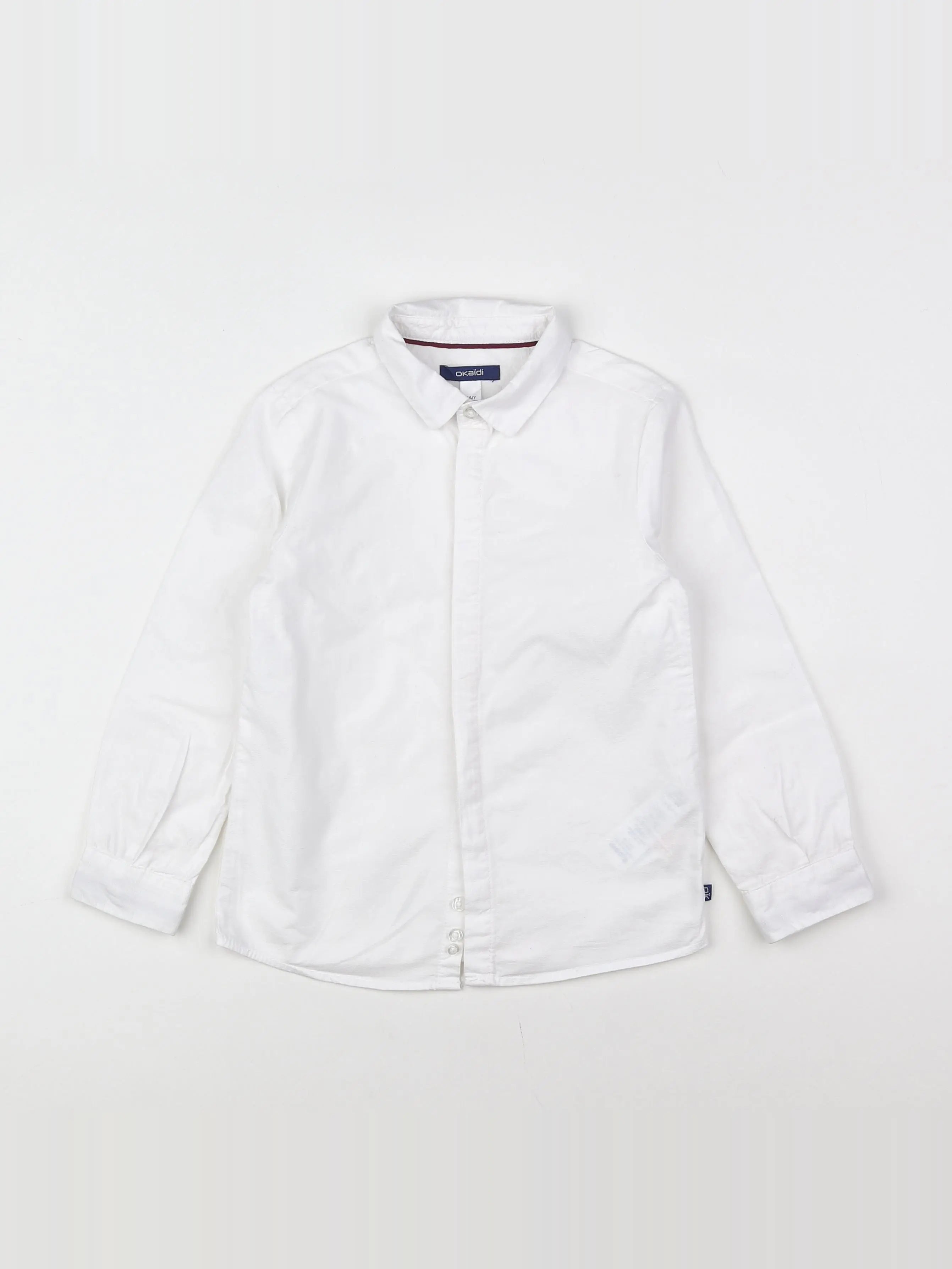 Okaidi - chemise blanc - 5 ans