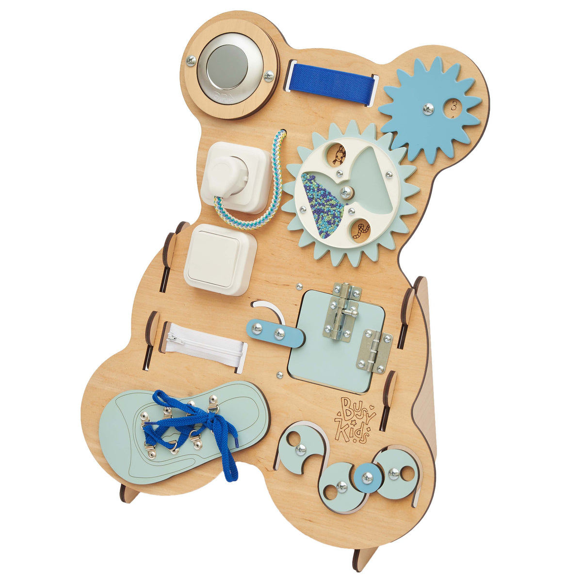 Busy Board «Ourson Curieux» - Jouet éducatif