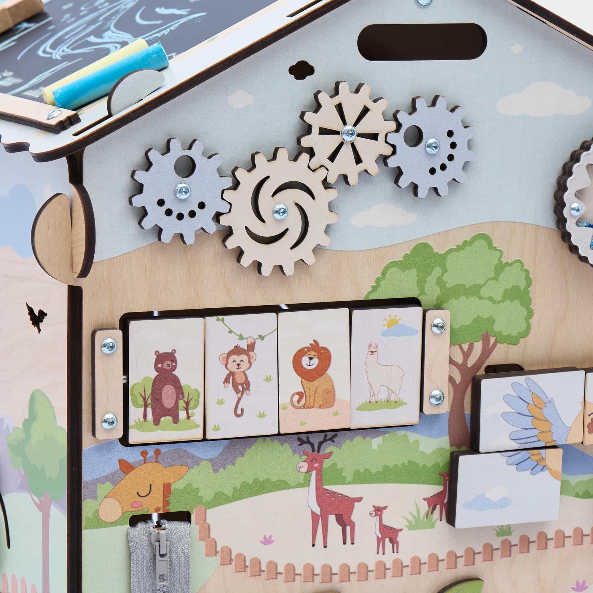 Busy board Maison d’activités “ZOO” de BusyKids