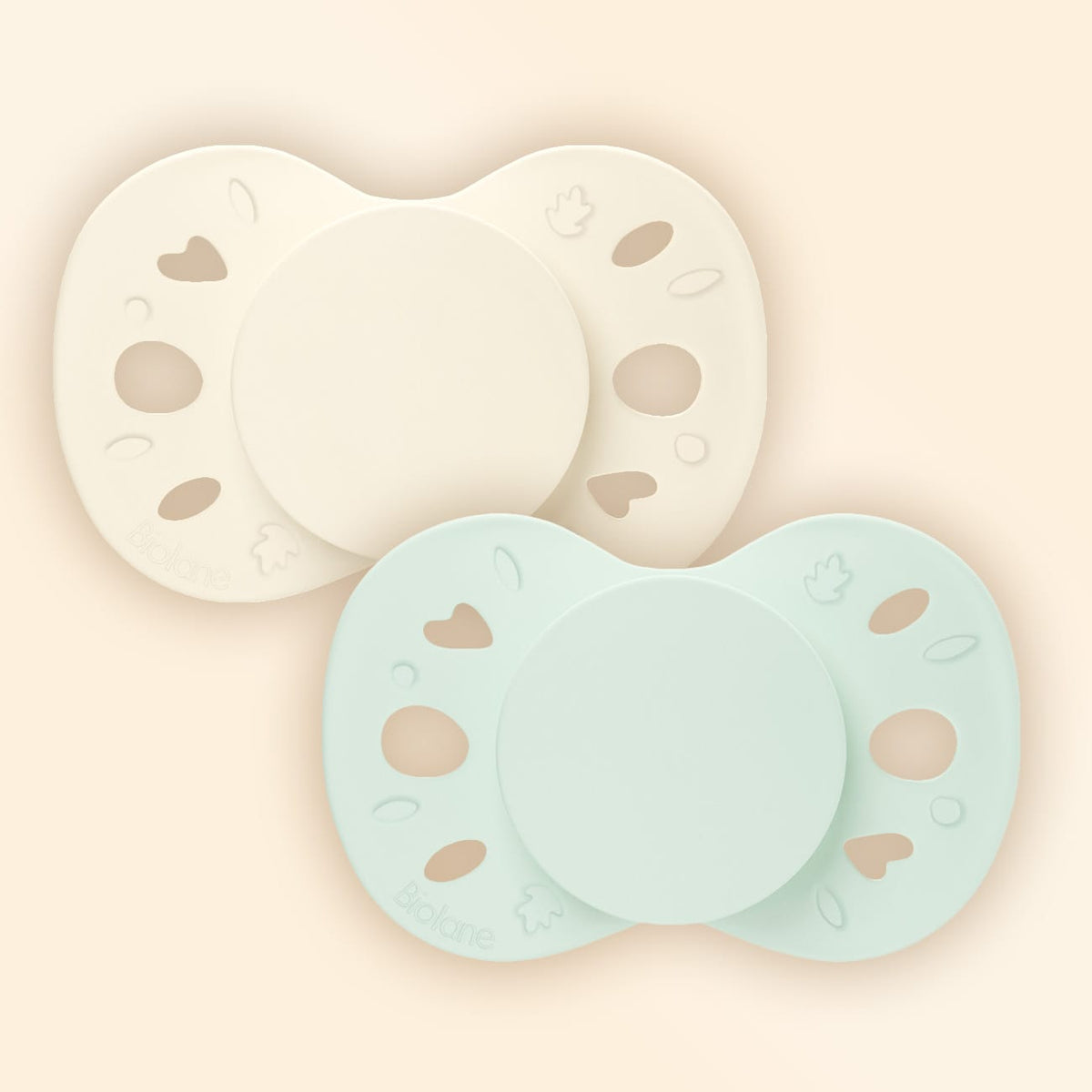 [OLD] Lot de 2 sucettes anatomiques 0-6 mois Vert