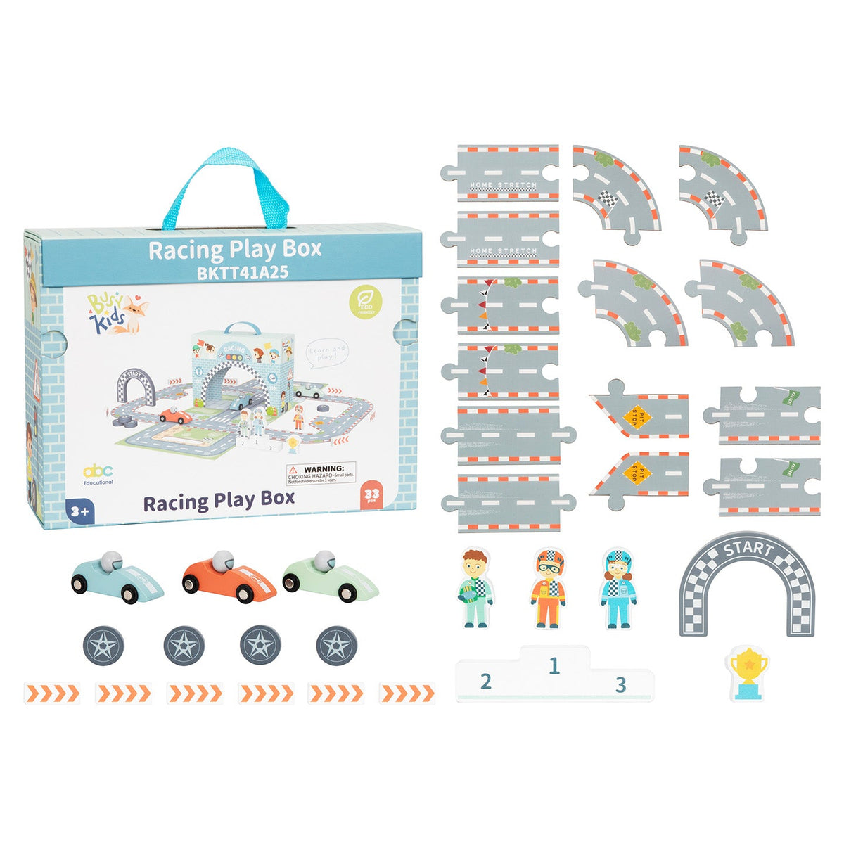 Jeu mobile "Courses" de BusyKids
