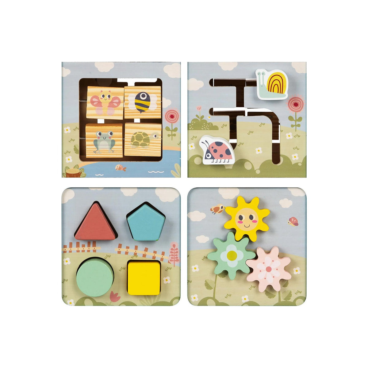 Cube éducatif multifonctionnel BusyKids