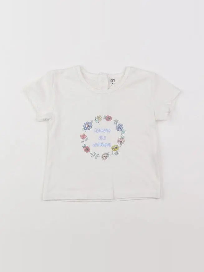 La Redoute - tee-shirt blanc - 3 mois