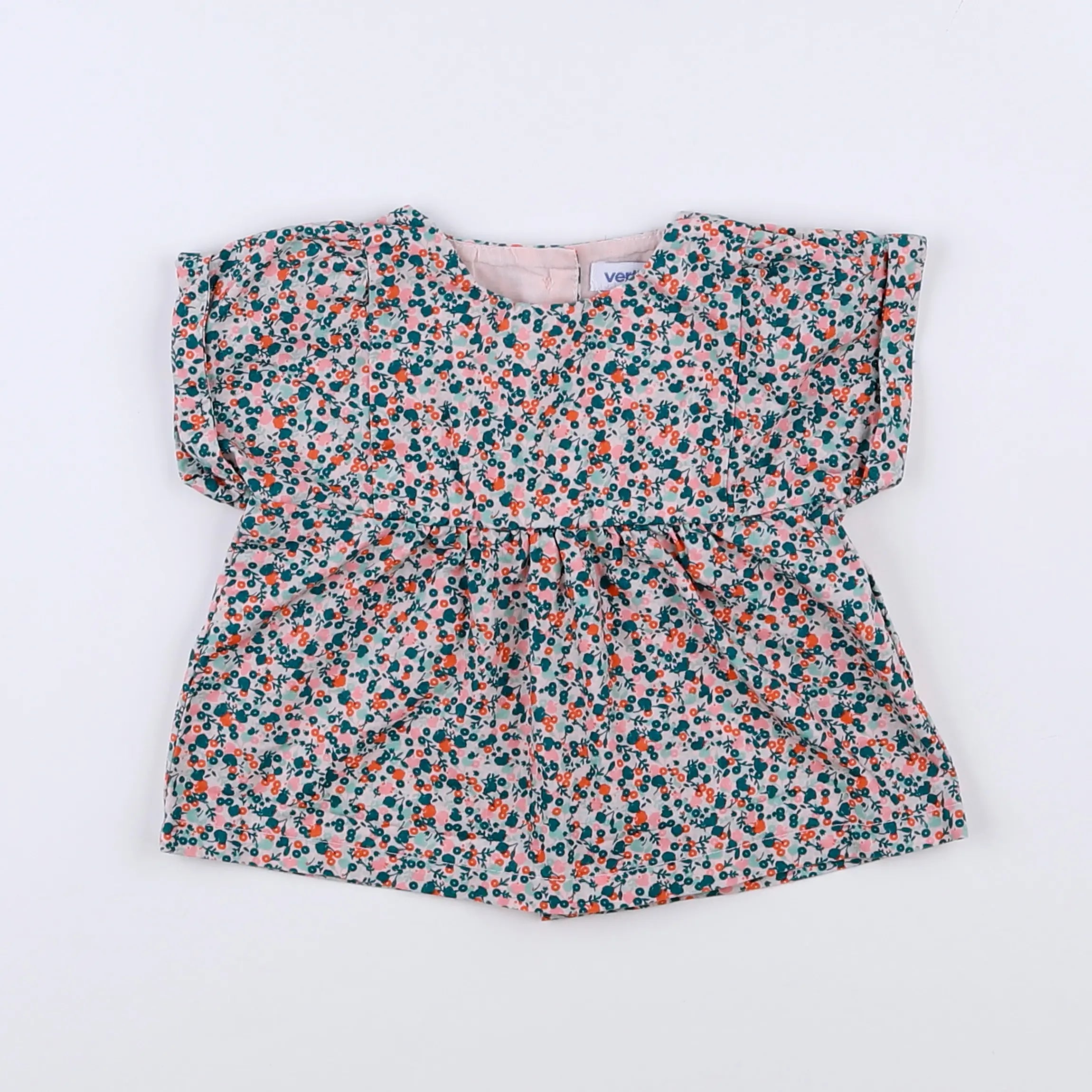 Vertbaudet - blouse multicolore - 3 mois