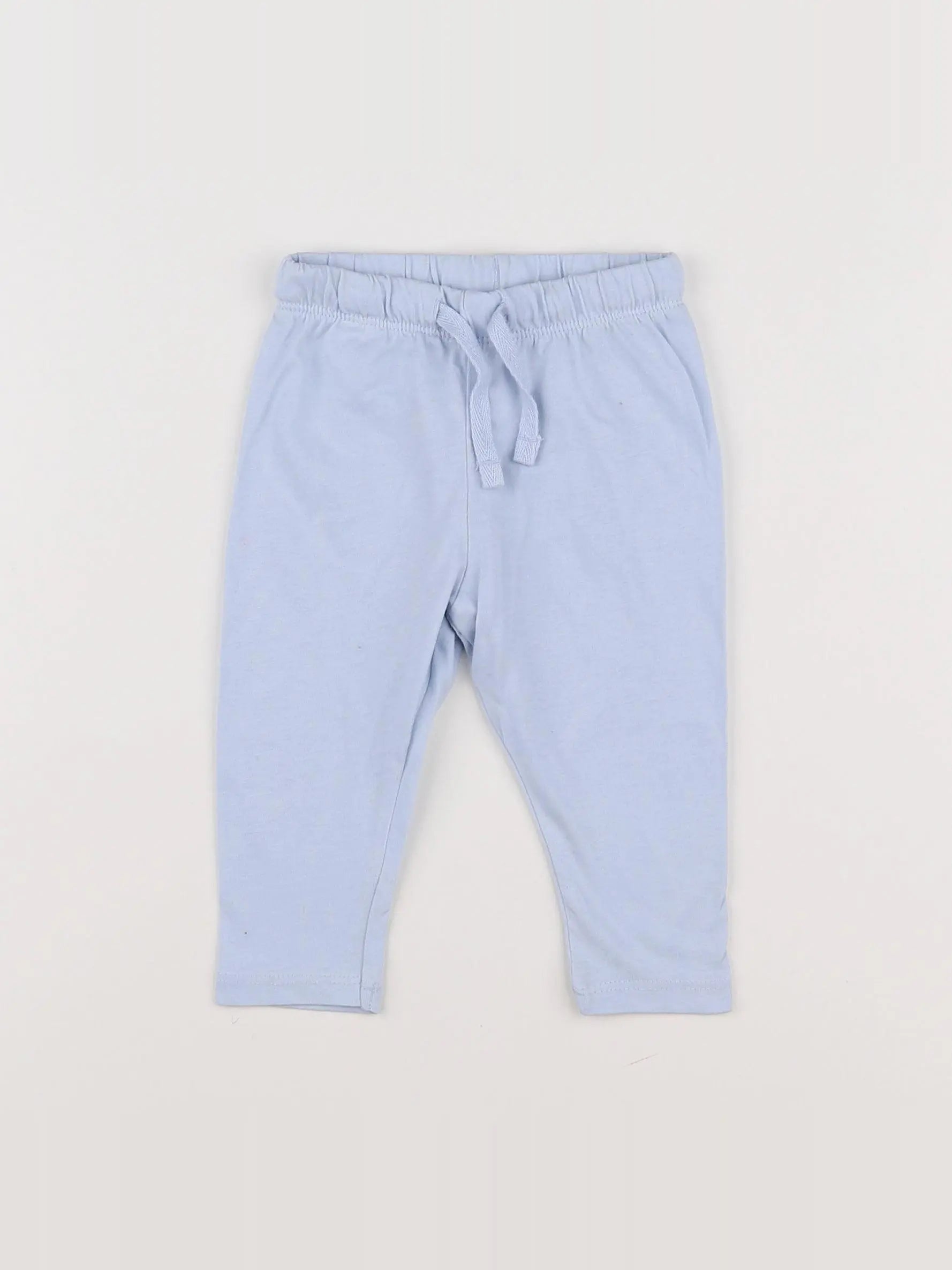 H&M - legging bleu - 4/6 mois