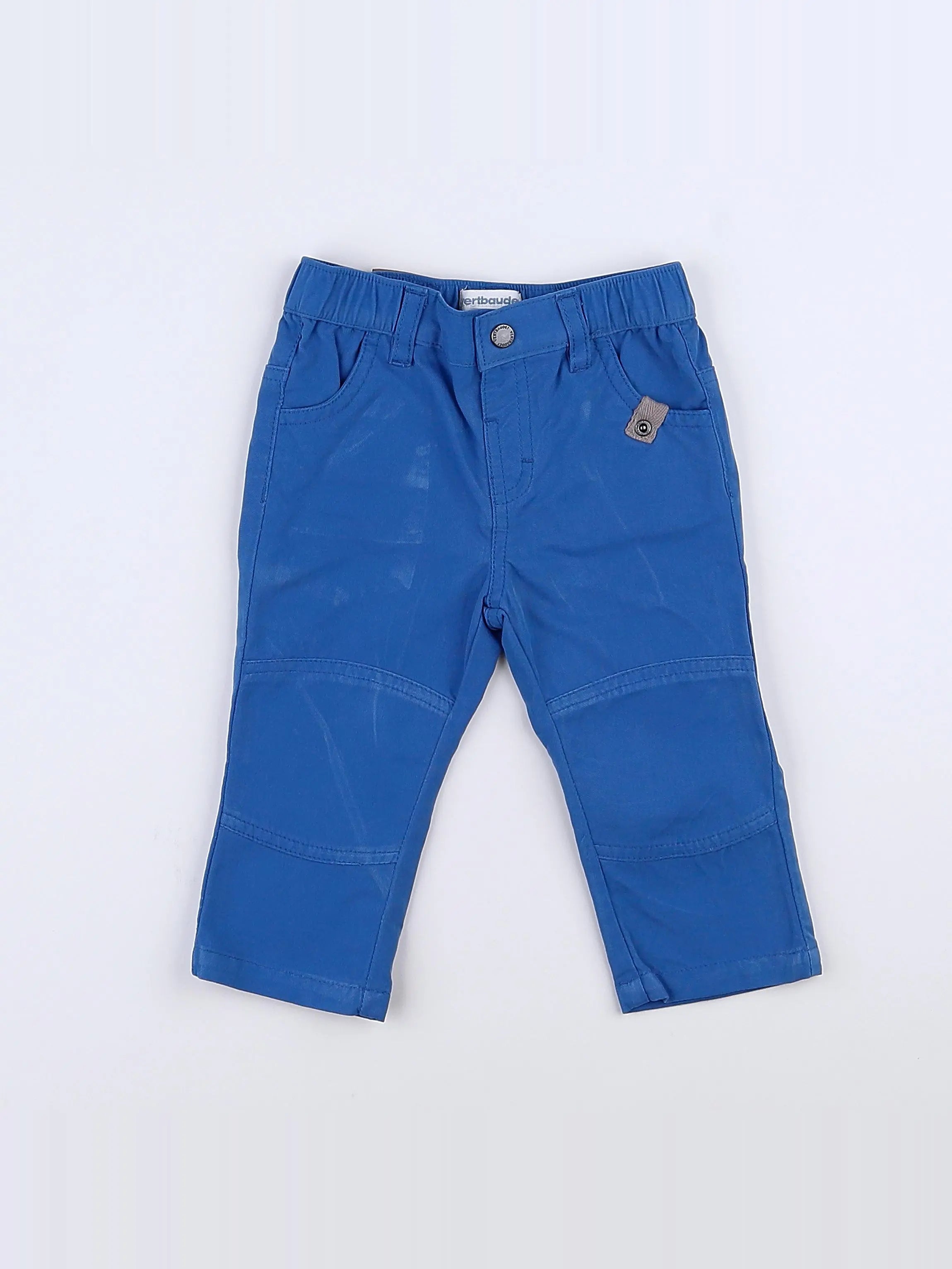 Vertbaudet - jean bleu - 12 mois