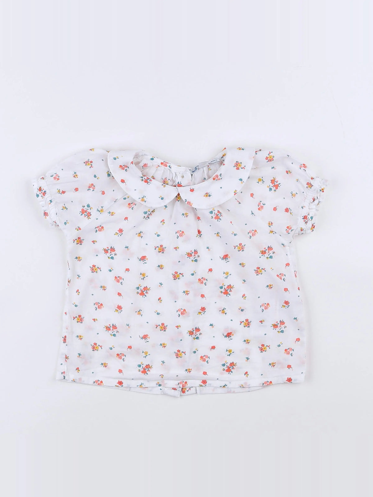 Vertbaudet - blouse blanc - 12 mois