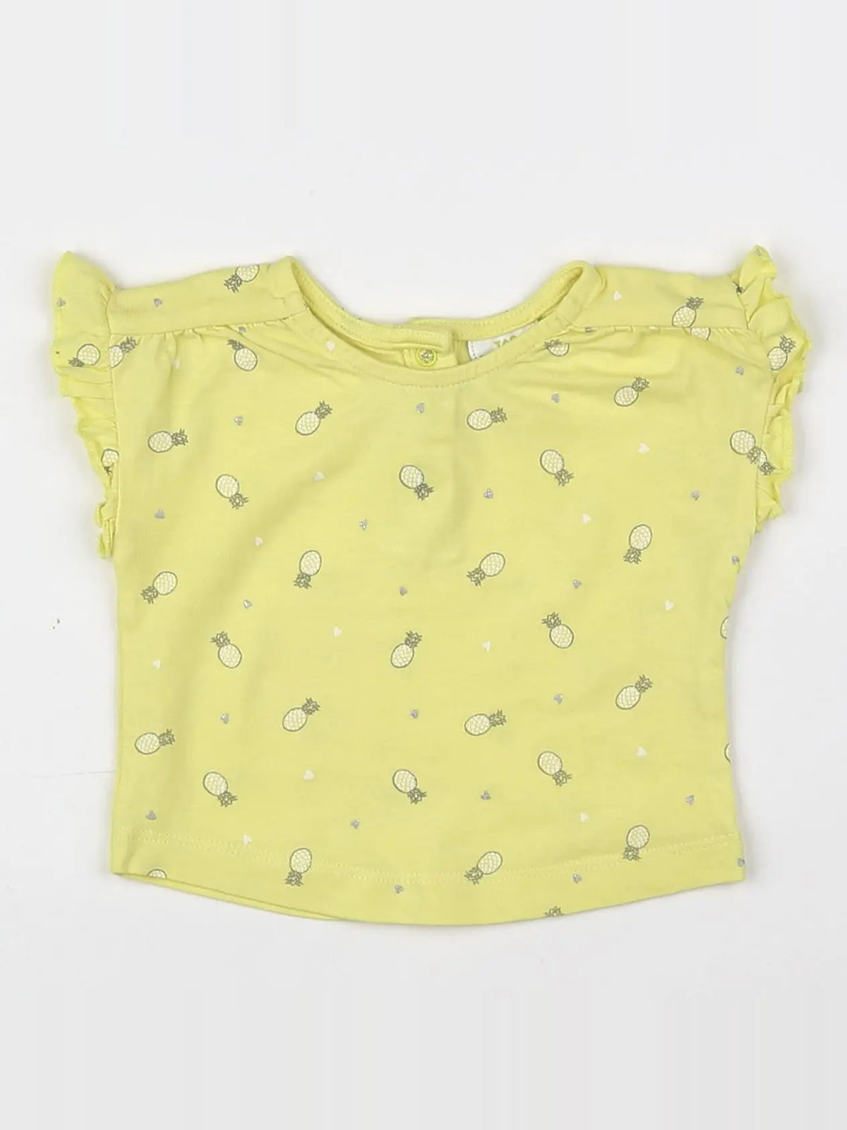 Tape à l'oeil - tee-shirt jaune - 3 mois