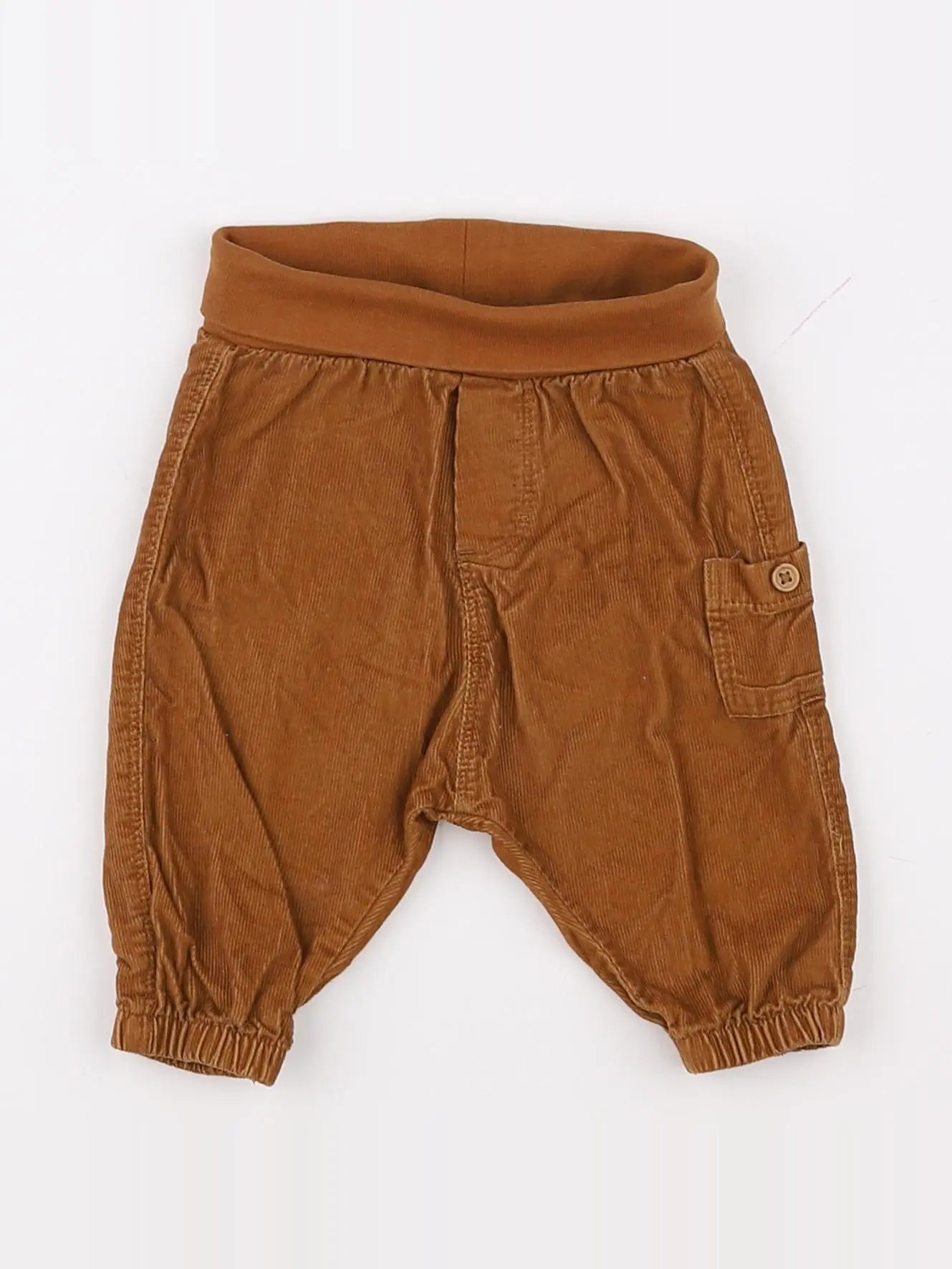 H&M - sarouel marron - 1/3 mois